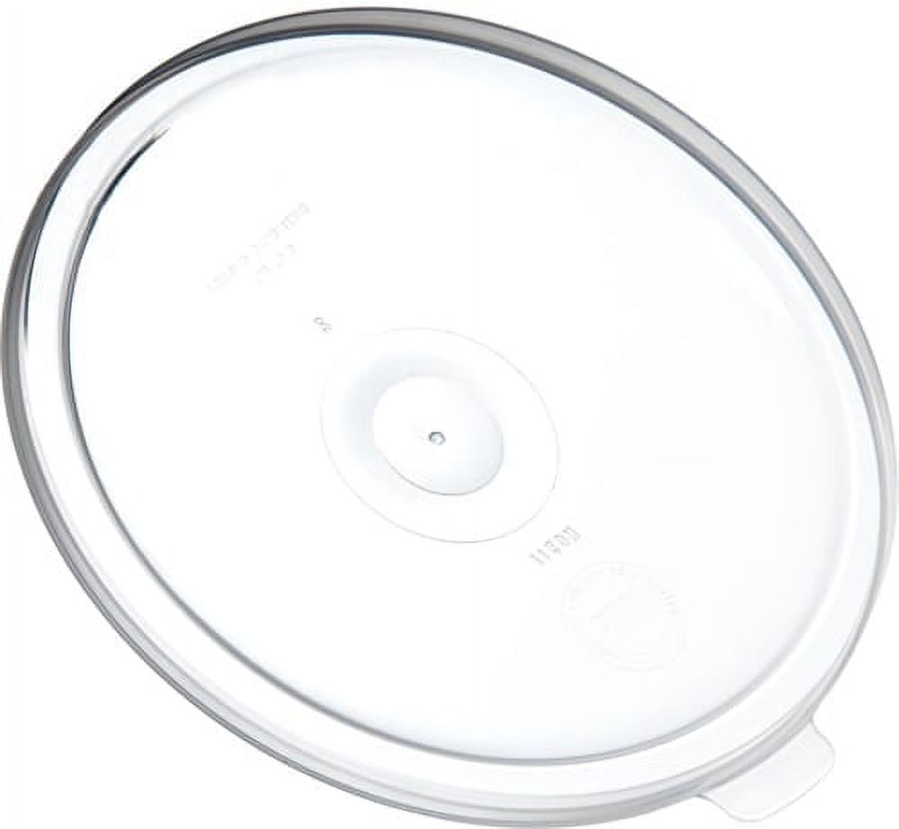 Carlisle 31130 Clear Lid for 0.6/1.2 Qt. Classic Crocks - Dozen