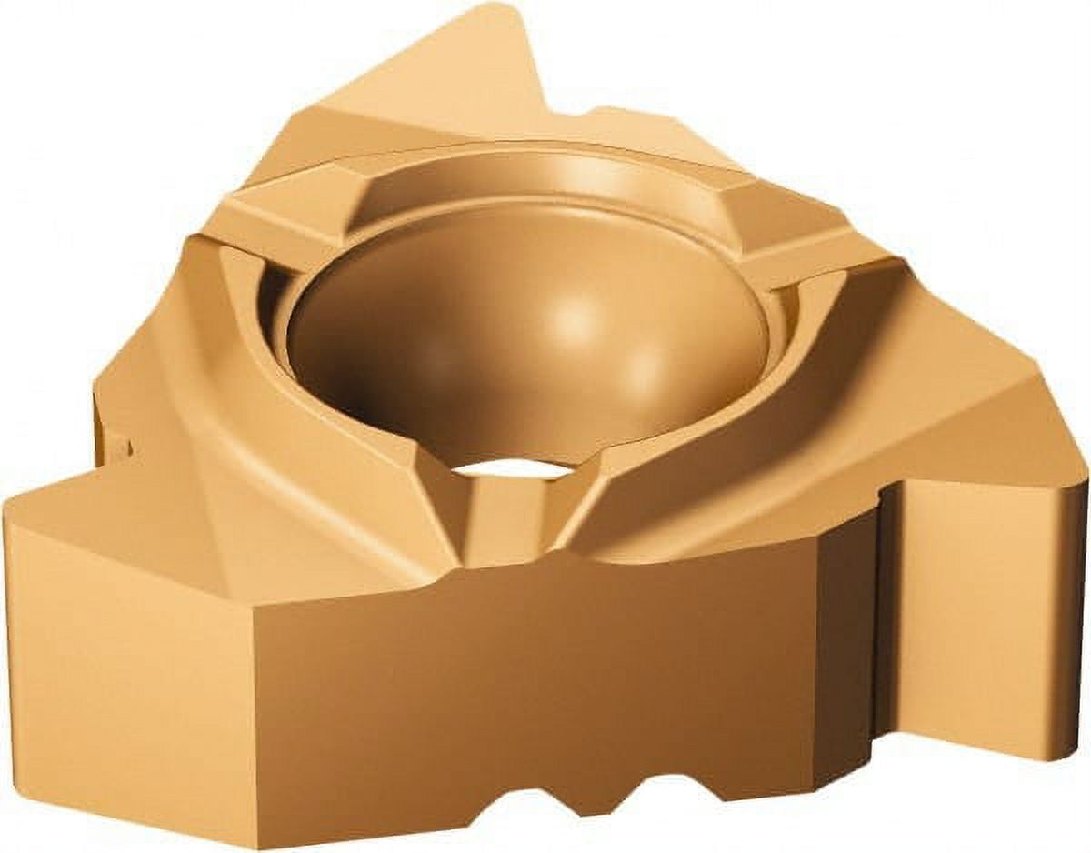 Sandvik Coromant 266 External Right Hand 8 NPT Laydown Threading Insert Grade 1125, TiCrAlN/TiAlN Coated Carbide, 9.525mm Inscribed Circle