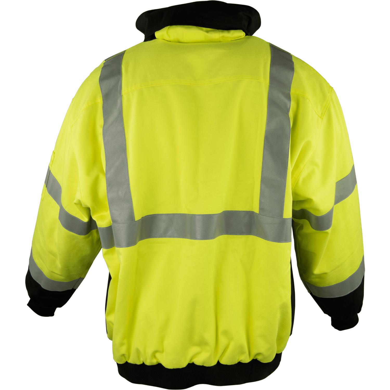 Ironwear 6415FR Hi-Visibility Reflective UL Classified Flame Resistant Bomber Jacket | Cotton Blend | ATPV 40 cal/cm2
