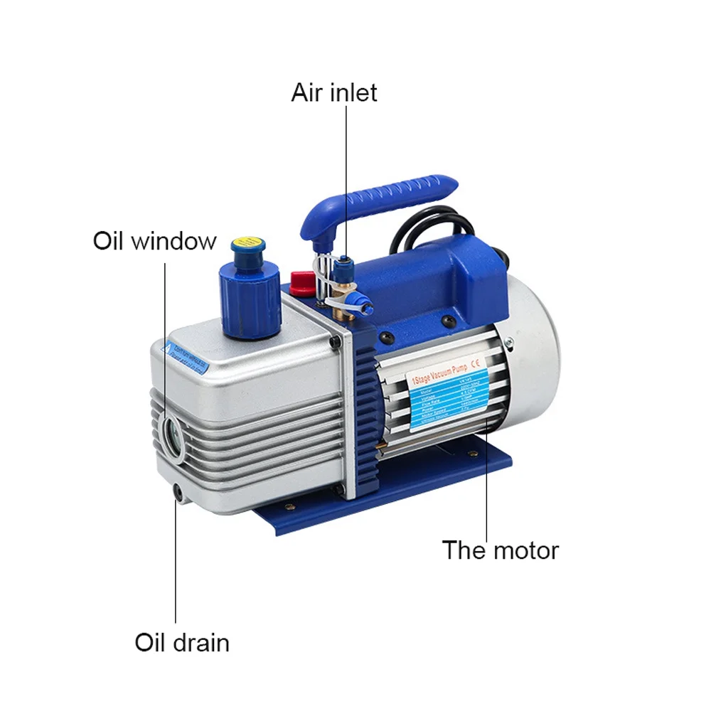 Handheld Integrated Pump with Rotaional Piece Air-conditioner Maintenance Refrigerant Refrigeration Pump Brushless Copper Motor