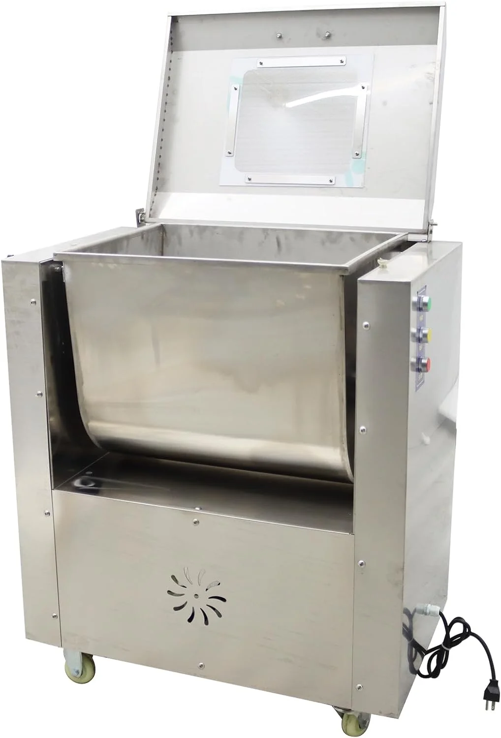 Electric Meat Vegetable Stuffing Mixer Stainless Steel Commercial Electric Food Mixer 60L