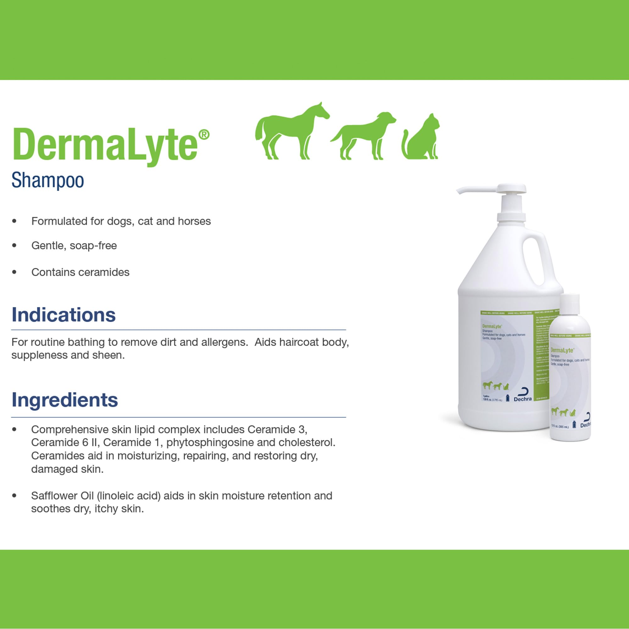Dermalyte Shampoo, 12 Ounce