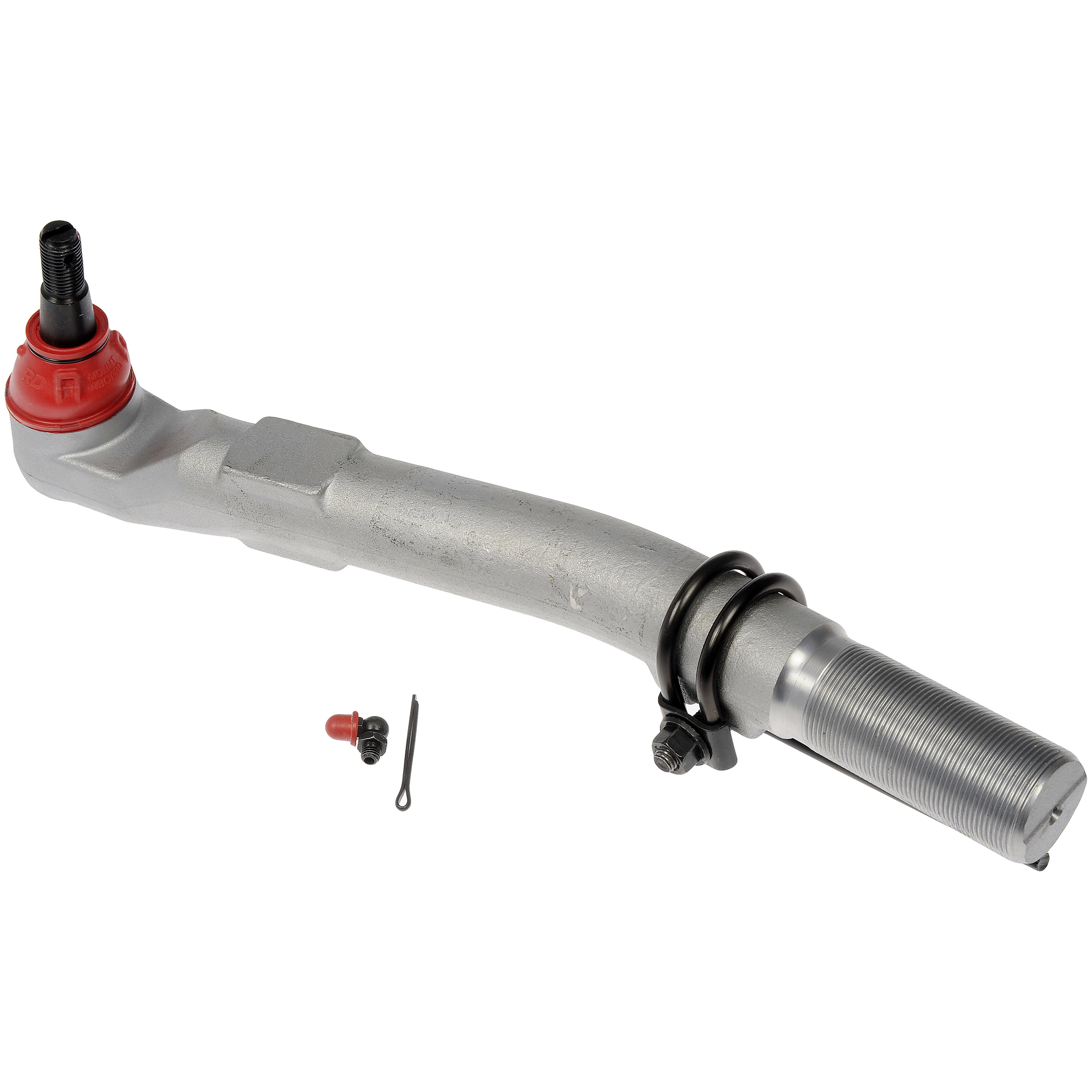 Dorman TO85031RD Front Left Outer Steering Tie Rod End for Specific Ford Models, Gray Fits select: 2005-2022 FORD F250, 2005-2022 FORD F350