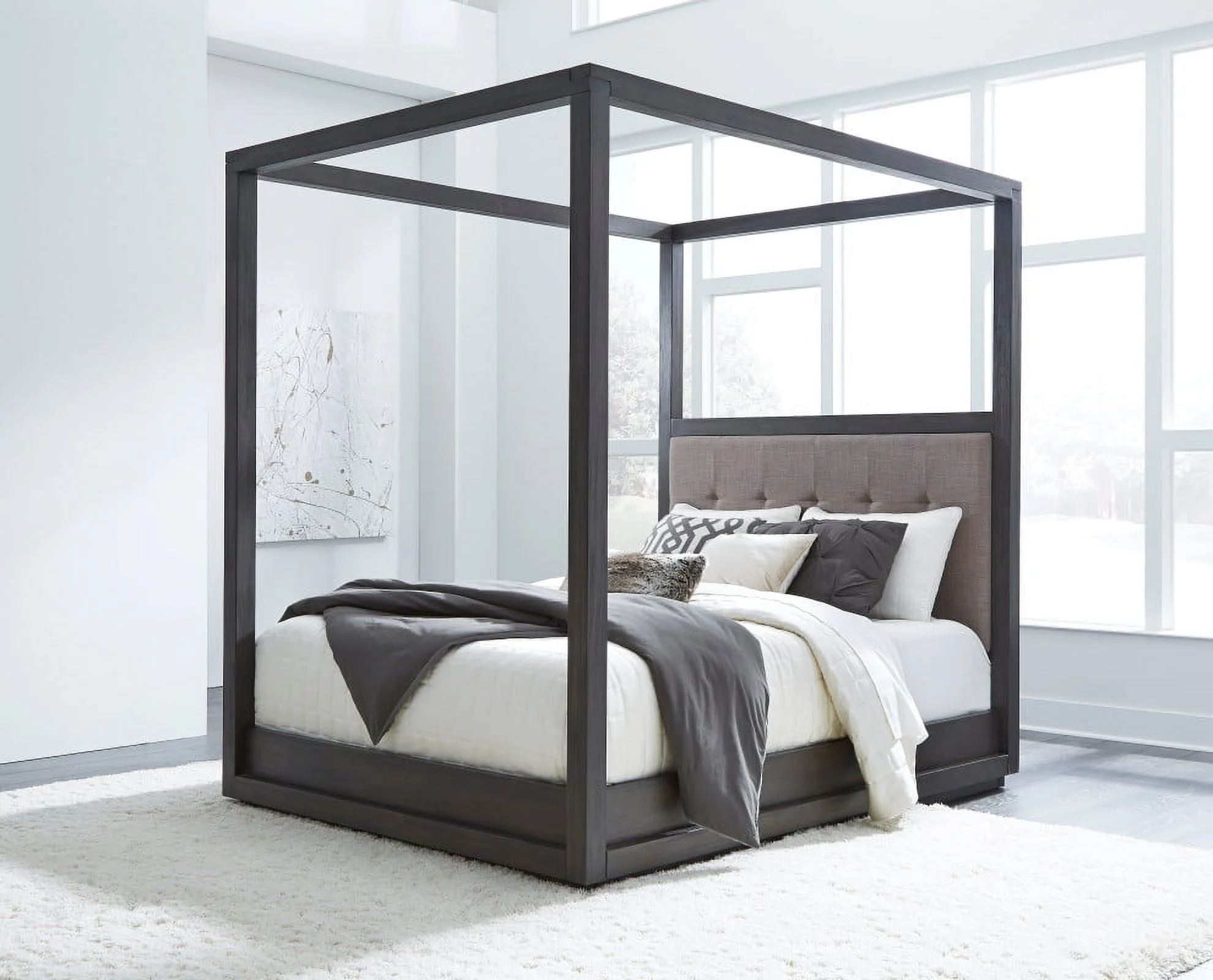 Modus Oxford Full Canopy Bed, Dolphin