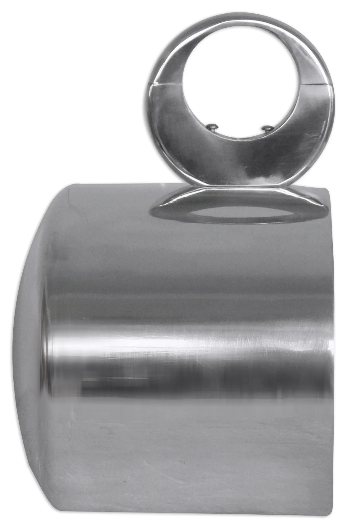 2 Rockville 6x9 Polished Silver Aluminum Wakeboard Tower Speaker Enclosures