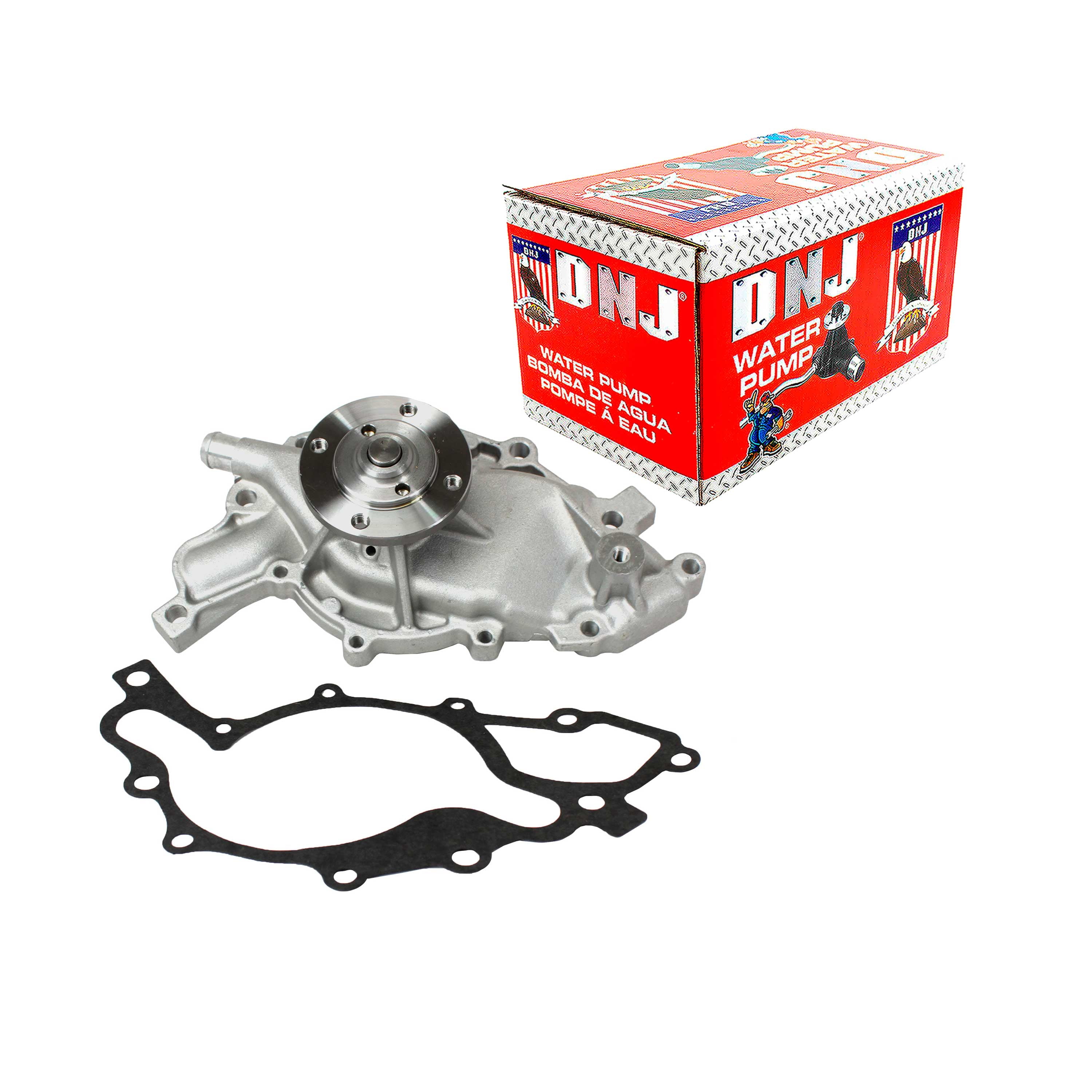 DNJ WP3114 Water Pump Fits Cars & Trucks 87-92 Chevrolet Pontiac Camaro Firebird 2.8L OHV 12v