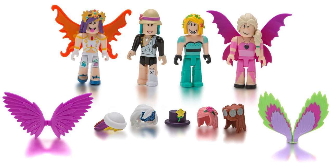 Roblox Celebrity Collection - Fashion Icons Four Figure Pack [Includes Exclusive Virtual Item]