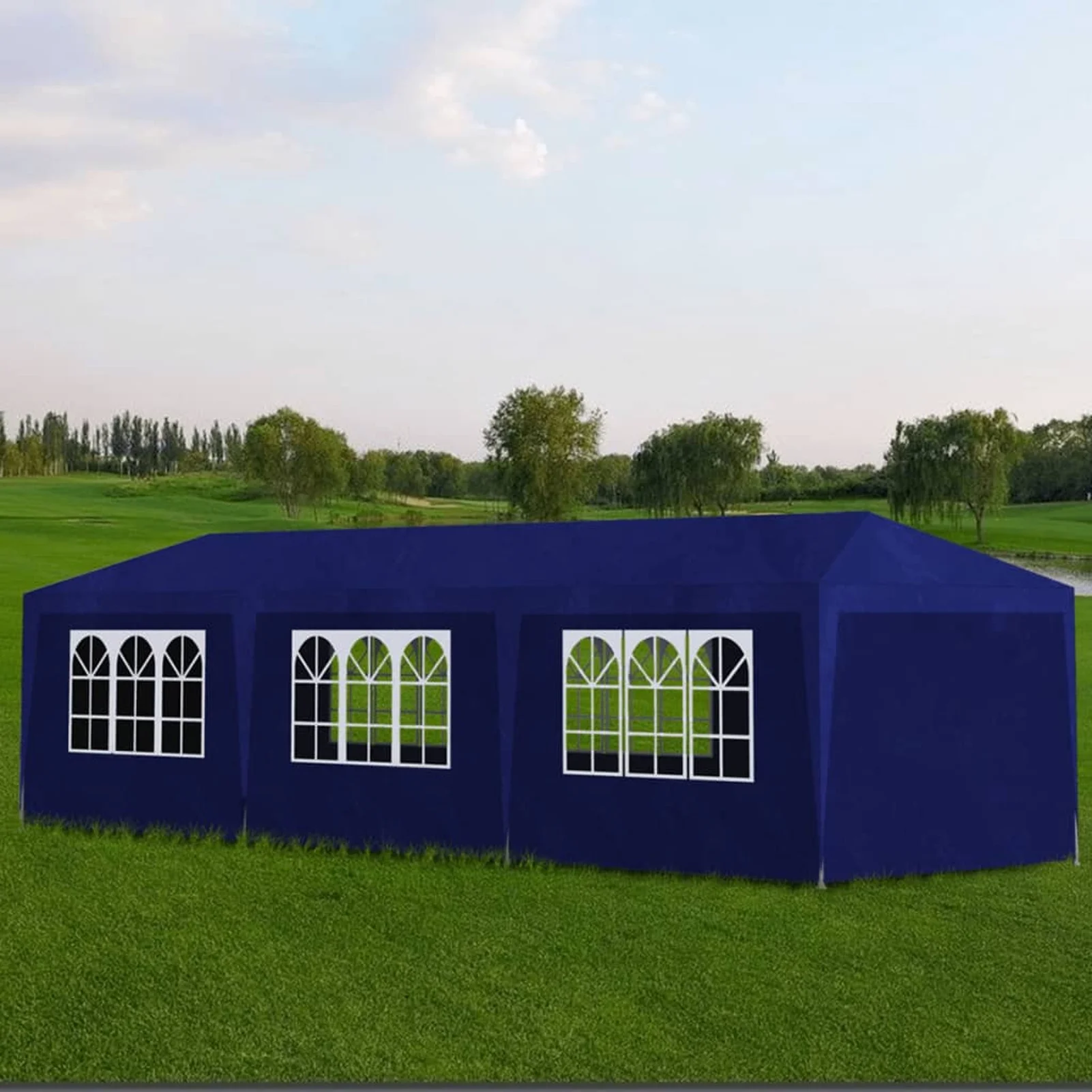 Carevas Party Tent 10'x30' Blue