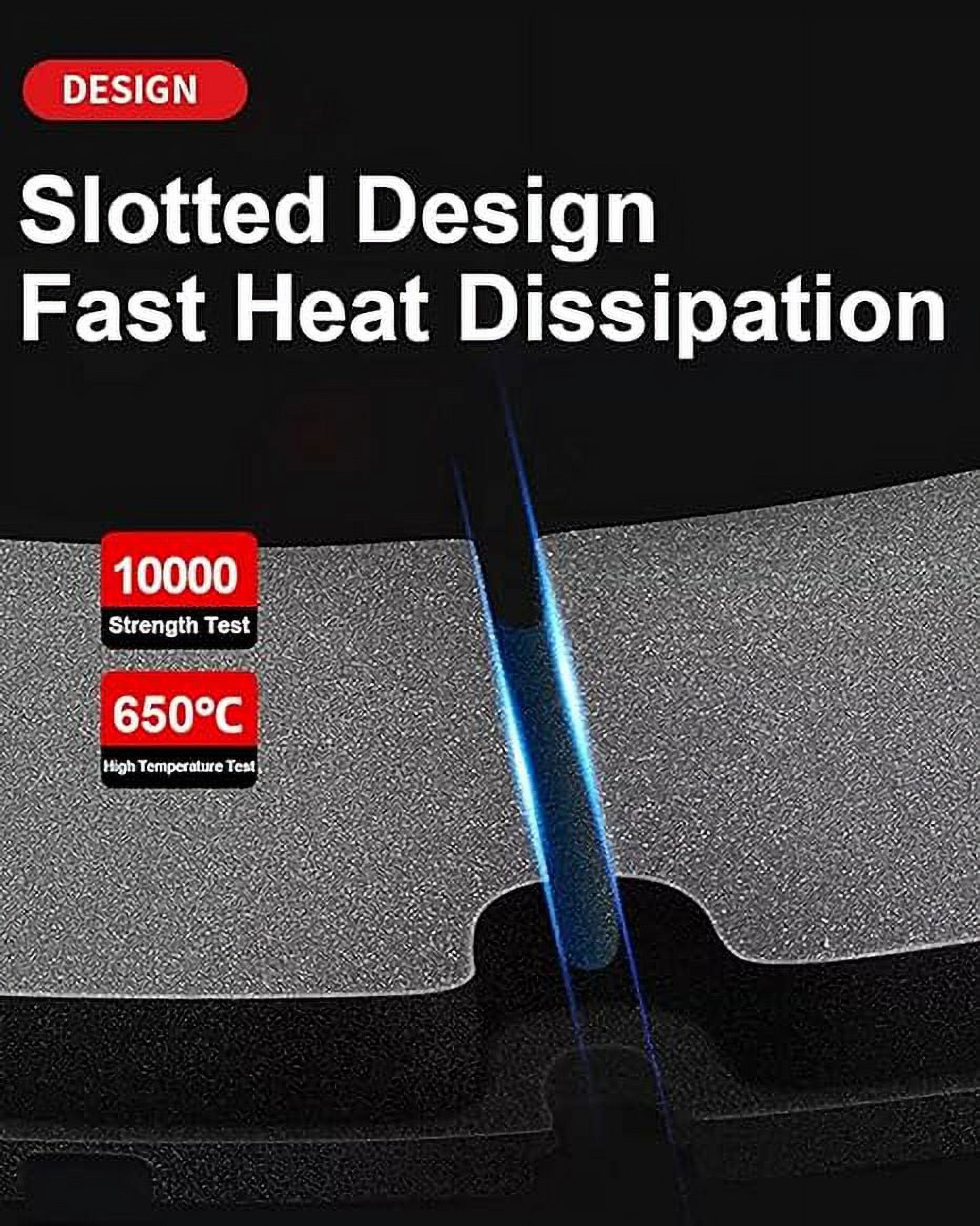 Homhougo—Advanced ceramic disc rear brake pads are suitable for 1991-2007 Accord,2002-2015 Civic CL,EL,2013-2022 ILX,Intete gra,200gra，RSX,1995-1998 TL,2004-2008 TSX,1992-1994 Vigor,07-13 SX4