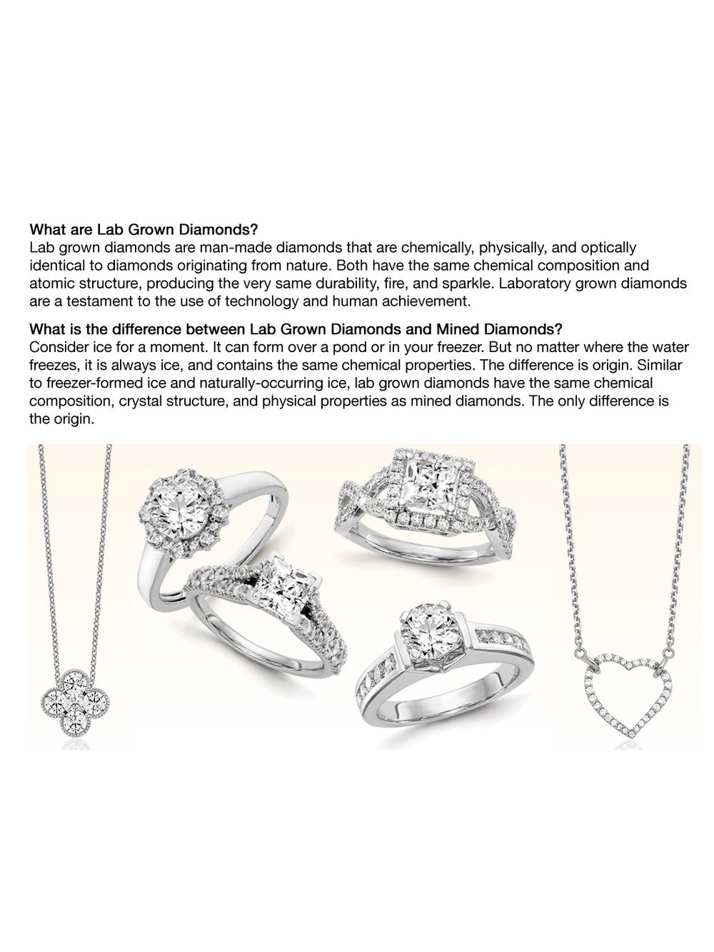 1/5 Carat (Ctw SI1-SI2, H-I) Lab-Grown Diamond Heart Pendant Necklace in 14K White and Pink Gold with Chain