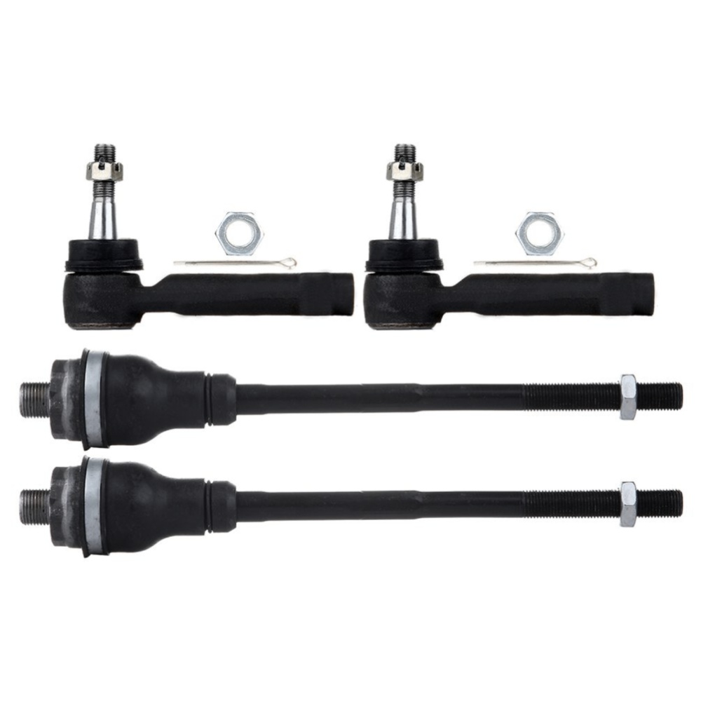 Front Steering Inner & Outer Tie Rod End Suspension For Cadillac Chevy GMC