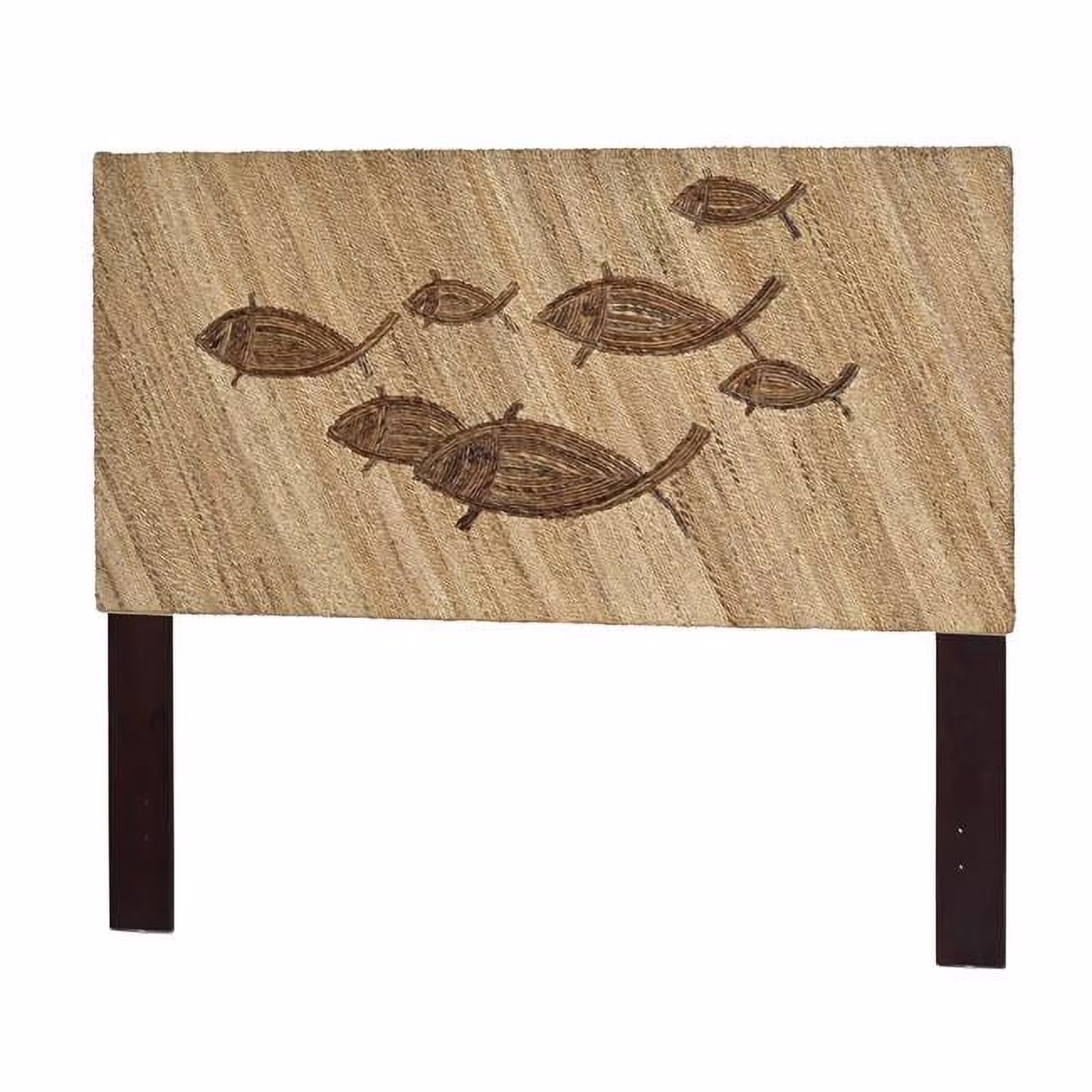 School of Fish Weave Twin Headboard