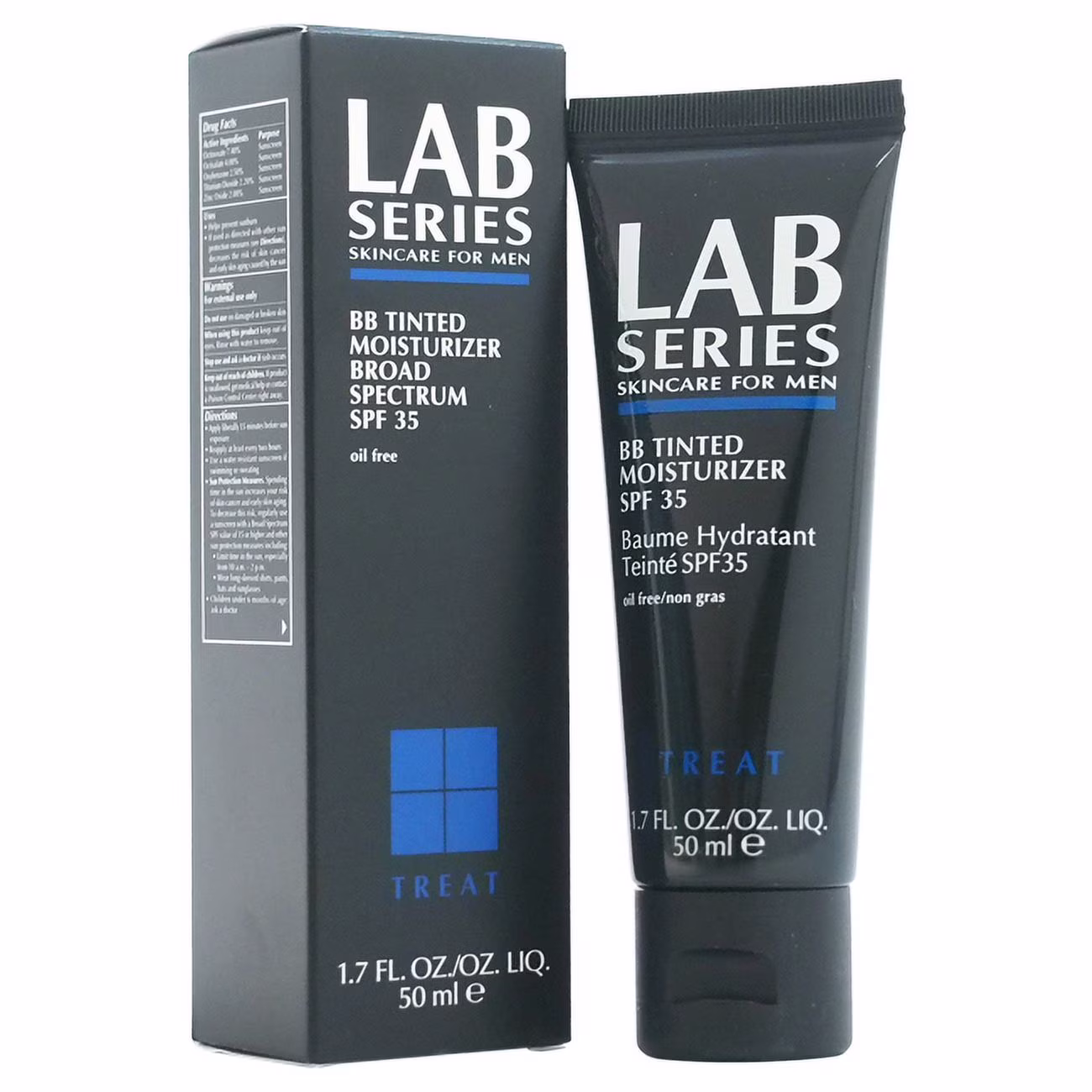 Lab Series BB Tinted Face Moisturizer for Men, Broad Spectrum SPF 35, 1.7 Oz