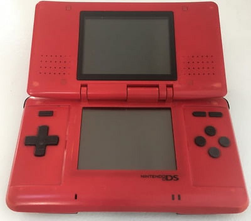 Original Nintendo DS Red Handheld with charger