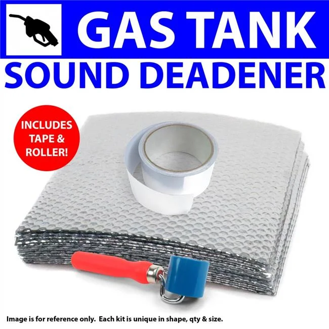 Zirgo High Performance Cooling Products  Heat & Sound Deadener for Triumph Spitfire 1962-1980 Gastank Plus Tape, Roller 8586CM2