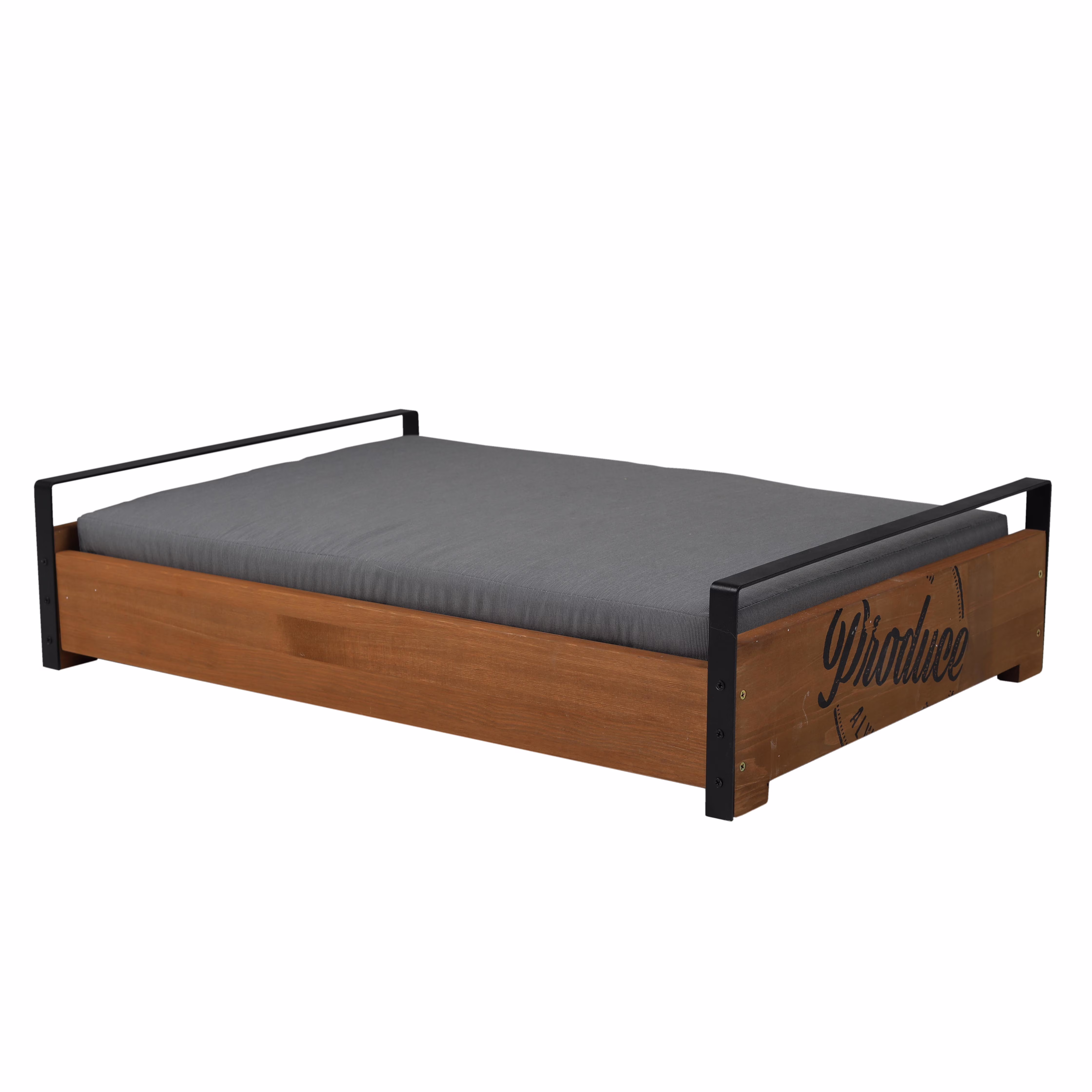 Zoovilla Country Crate Pet Bed, Brown