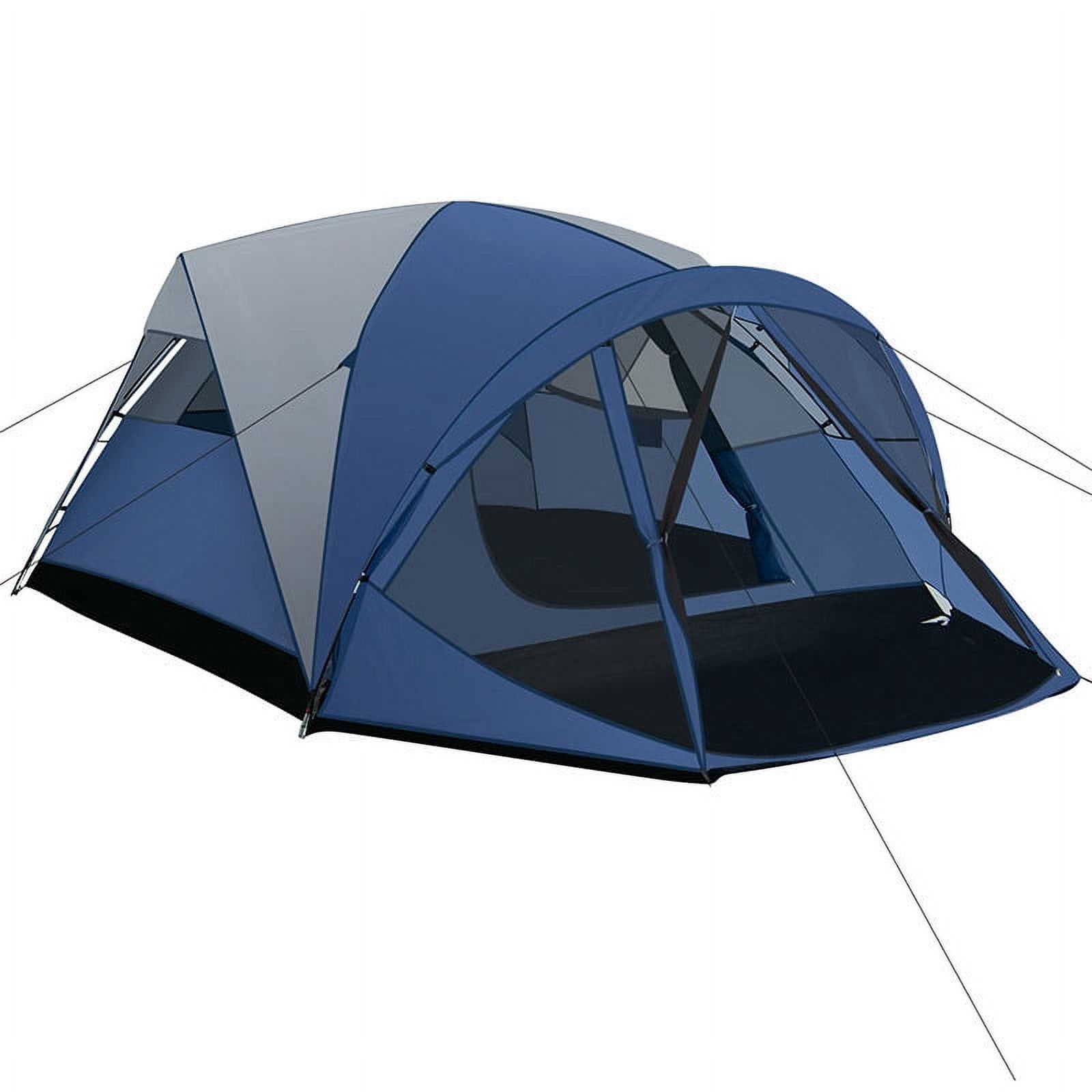 Family Camping Tent for 3-6 People - ['1 x Camping Tent', '1 x Instruction'] - 18.82 - Enhance your outdoor experience with our versatile tent!