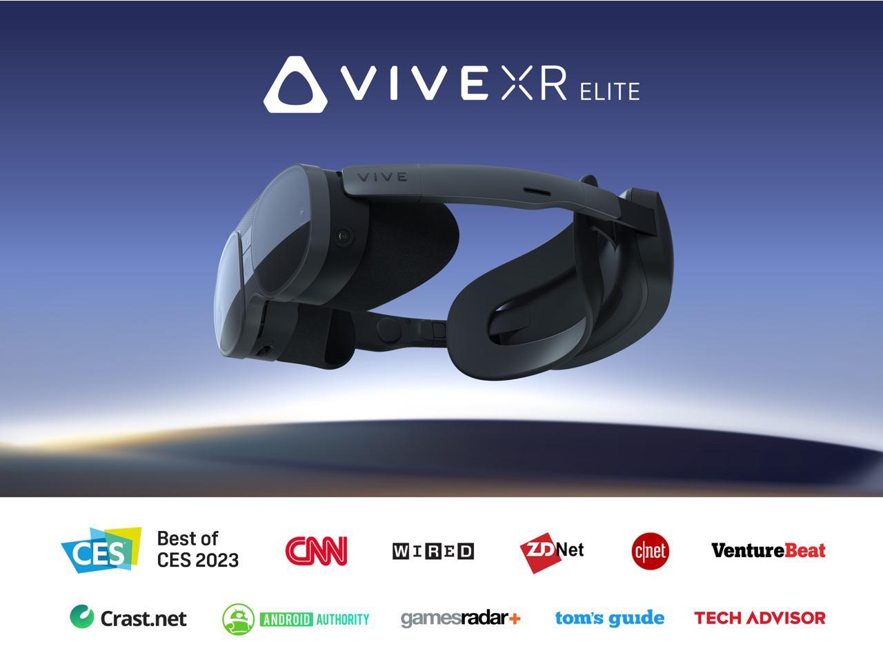VIVE XR Elite - For Smartphone - 110&deg; Field of View - Bluetooth