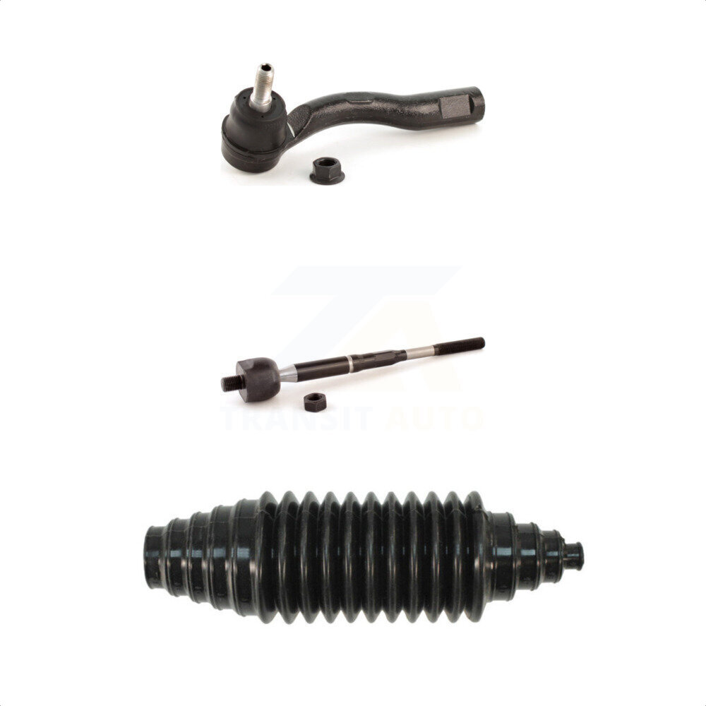 Transit Auto - Front Left (Driver) Steering Tie Rod End & Boot Kit For 2007-2012 Nissan Sentra KTB-100544
