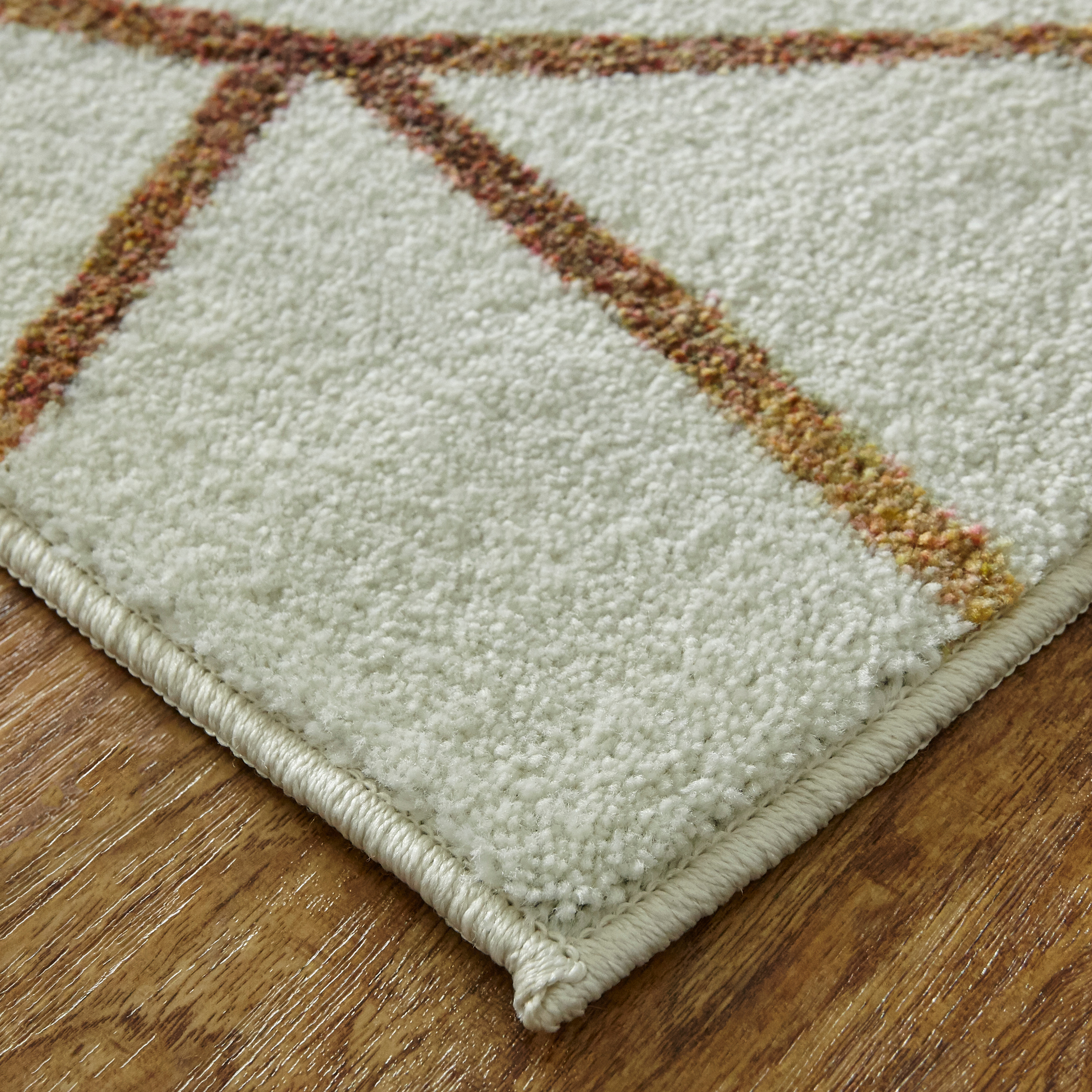 Mohawk Home Prismatic Illusion Water Transitional Abstract Precision Printed Area Rug, 10'x14', Cream & Blue