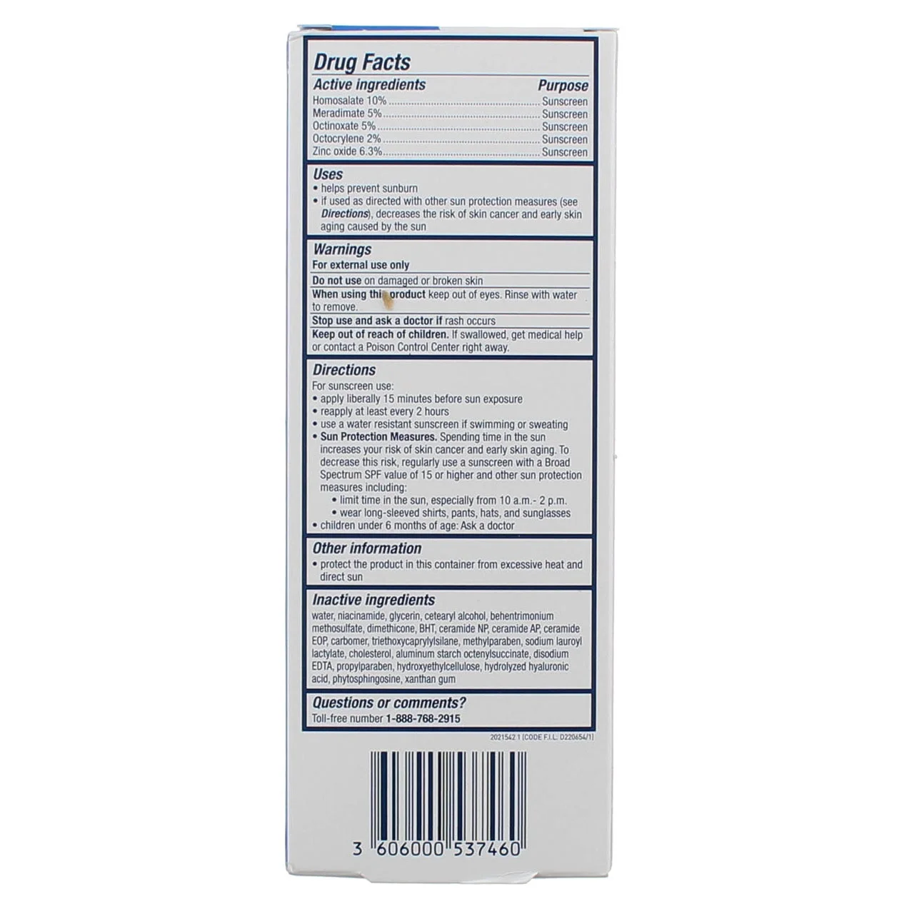 CeraVe Facial AM SPF 30 Moisturizing Lotion, 3 oz