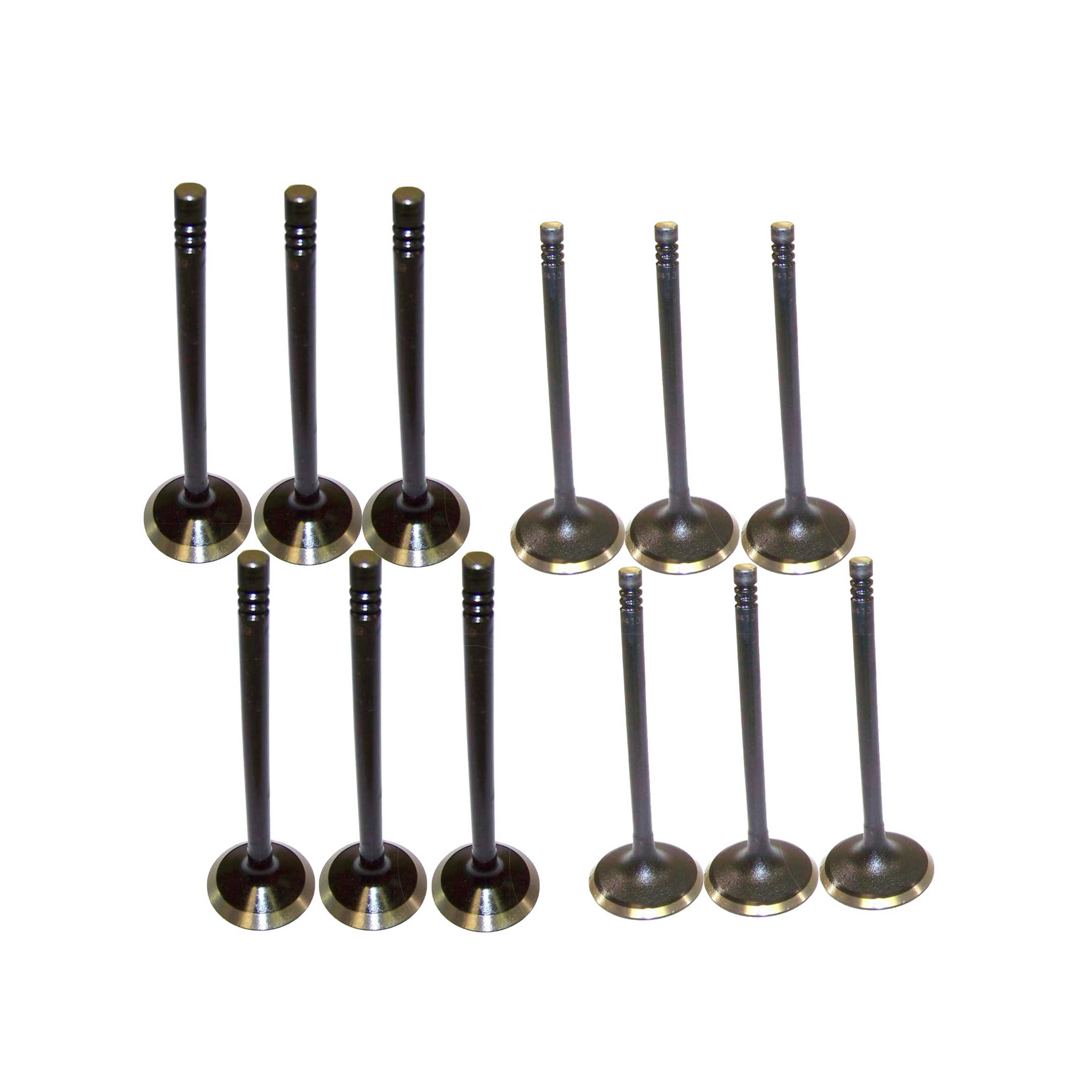 DNJ VK124139 Exhaust Intake Valve Kit Fits Cars & Trucks 1996-2008 Ford, Mazda, Mercury V6 3.0L OHV 12V EV4139 X6 IV4139 X6