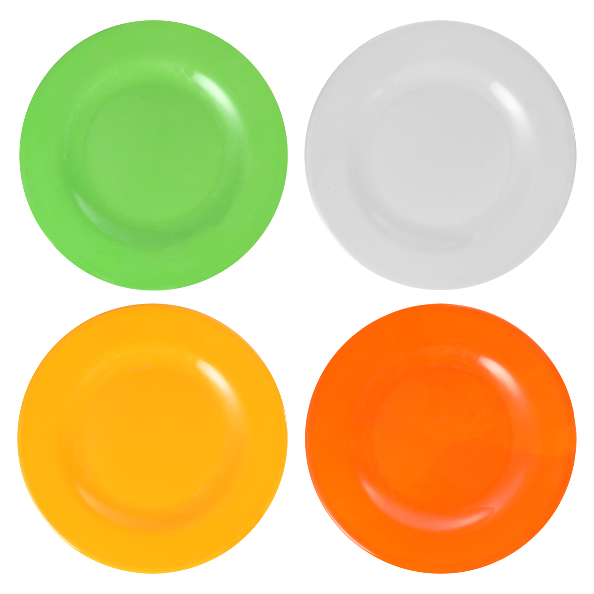 4pc Melamine Plates Melamine Dining Plate Kitchen Safe Melamine Tableware