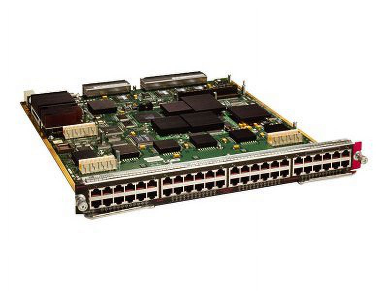 Cisco Express Forwarding 256 Interface Module with 802.3af PoE daughter card - Expansion module - Gigabit Ethernet x 48 - for Catalyst 6500, 6503, 6506, 6506 chassis, 6509, 6509 chassis, 6509-NEB, 6513