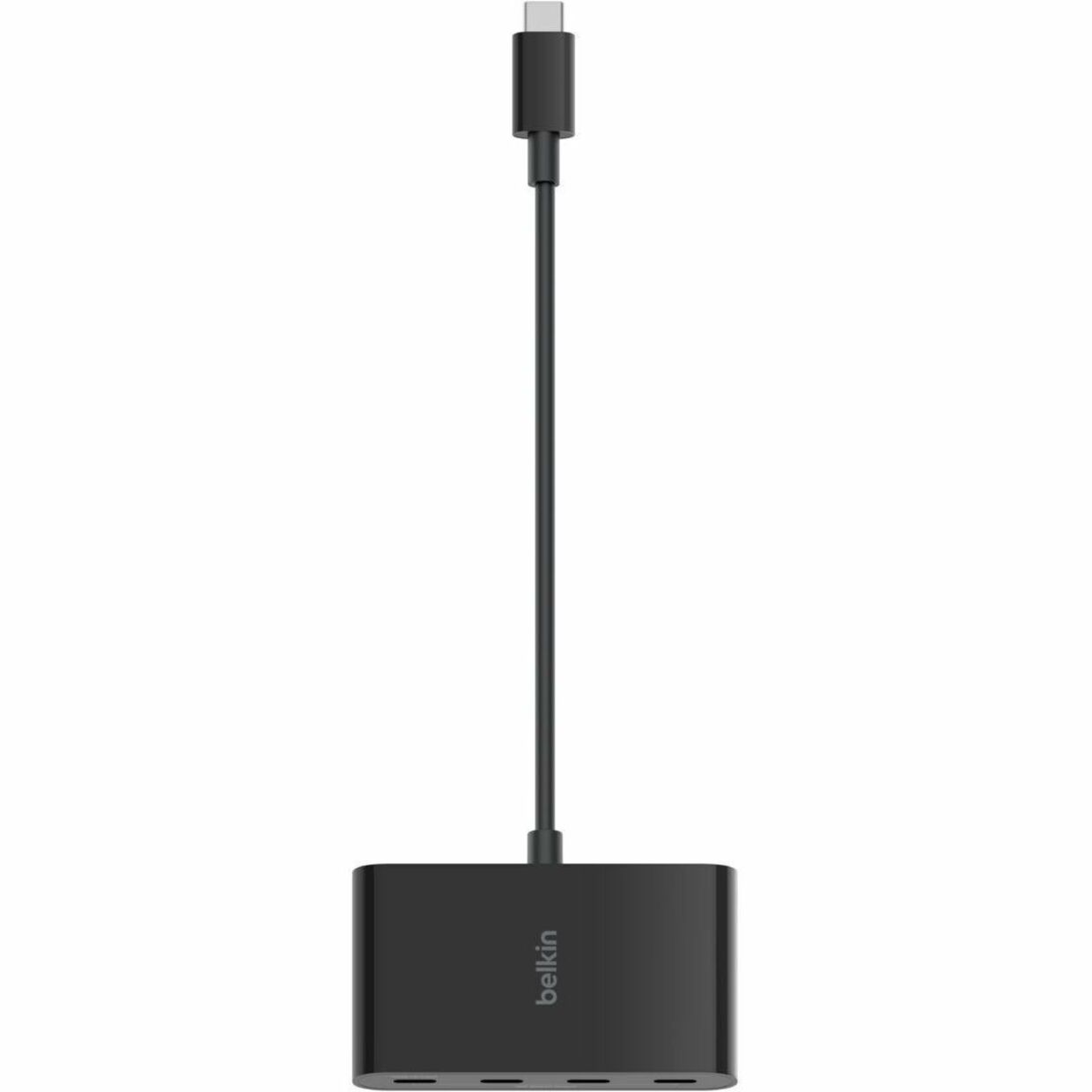 Belkin Connect USB-C™ to 4-Port USB-C Hub, Multiport Adapter Dongle with 4 USB-C 3.2 Gen2 Ports & 100W PD with Max 10Gbps High Speed Data Transfer for MacBook, iPad, Chromebook, PC, and More