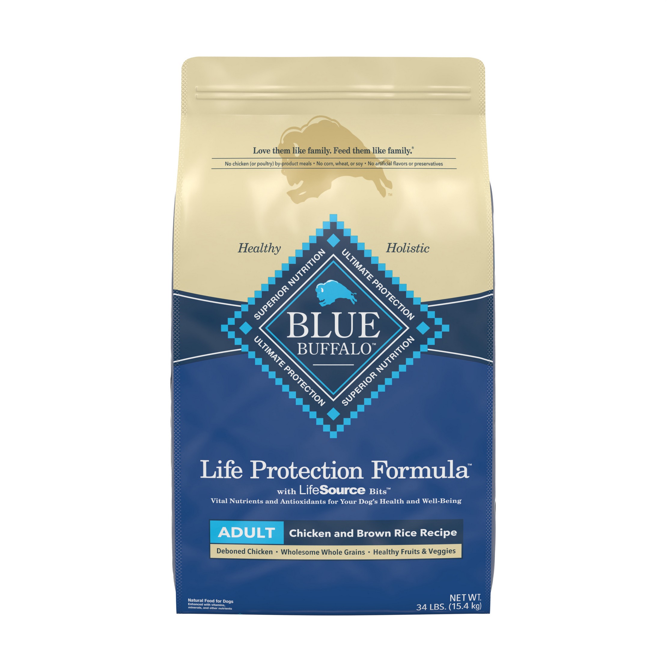 Life Protection Formula with Chicken and Brown Rice Adult Dry Dog Food - 34lbs