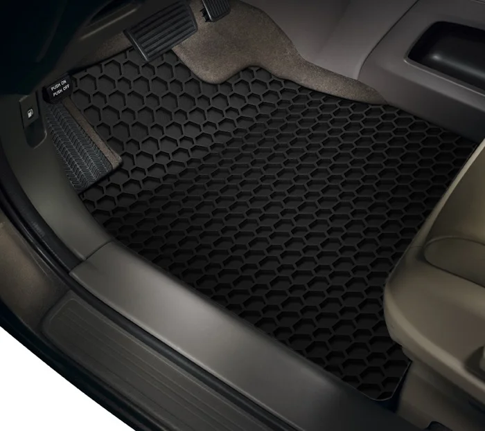 ToughPRO - 1st & 2nd Row Mats Compatible with MERCEDES-BENZ E280 - All Weather Heavy Duty (Made in USA) - Black Rubber - 2008