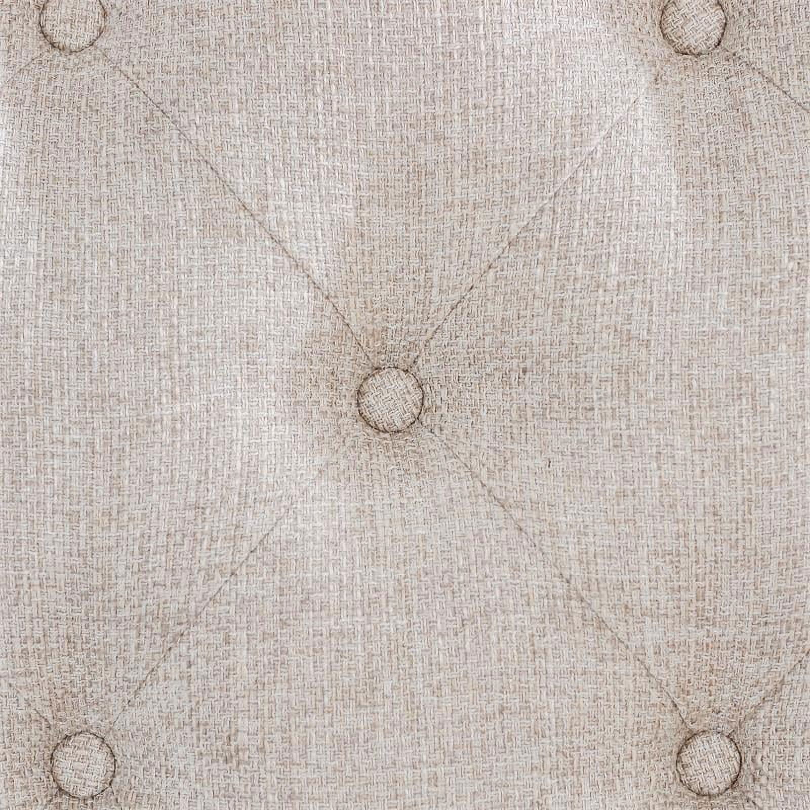 Bowery Hill Transitional Wood Panel Queen Bed in Rustic Natural Tone