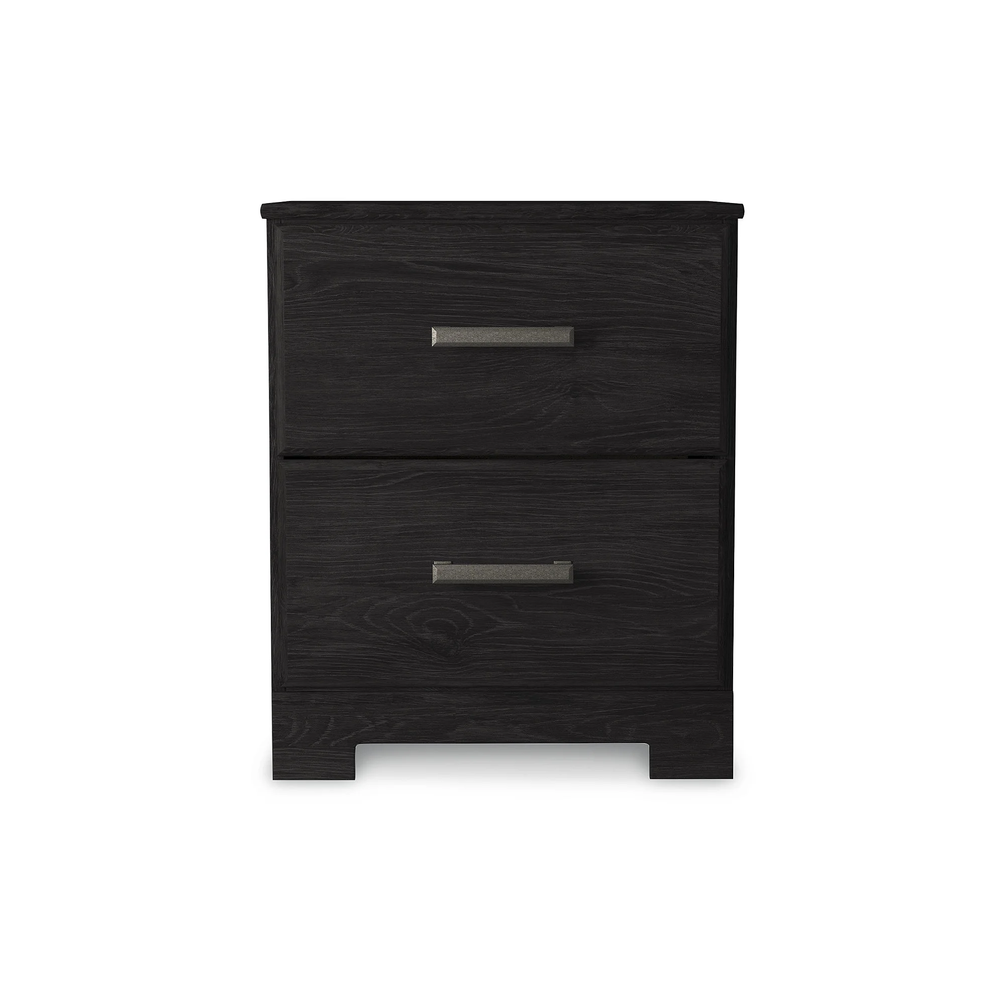 Signature Design by Ashley Casual Belachime 2 Drawer Nightstand, Black