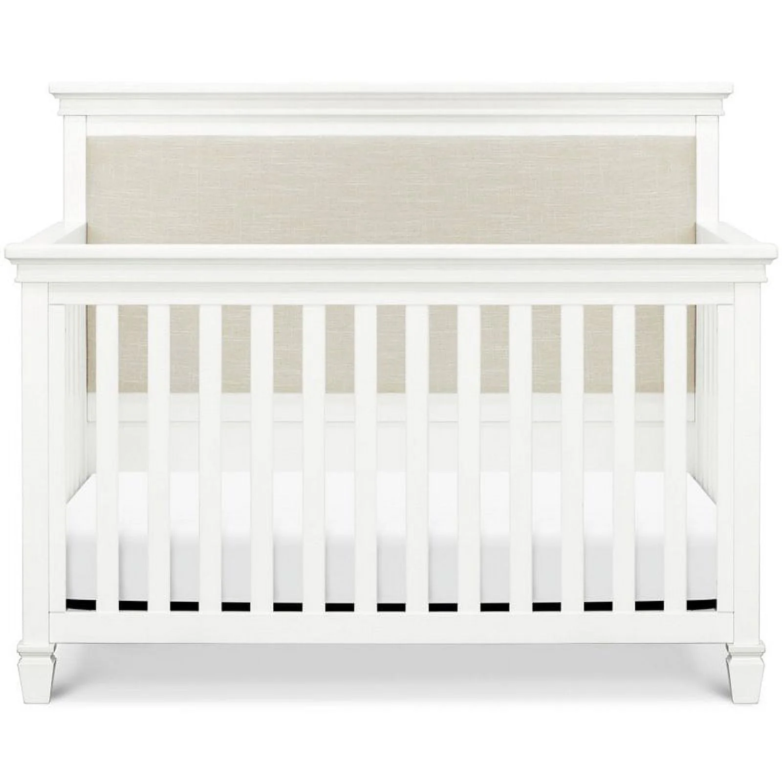 Namesake Classic Darlington 4-in-1 Convertible Crib in Warm White