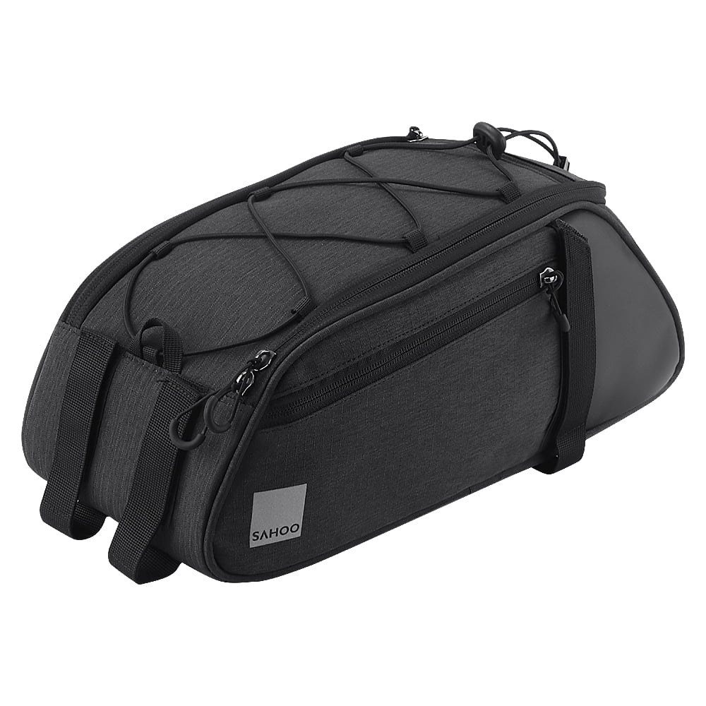 SAHOO Bike Rack Bag  Repellent Cycling Bike Rear Seat Bag Bike Trunk Cargo Pack Road Bike Carrier Bag