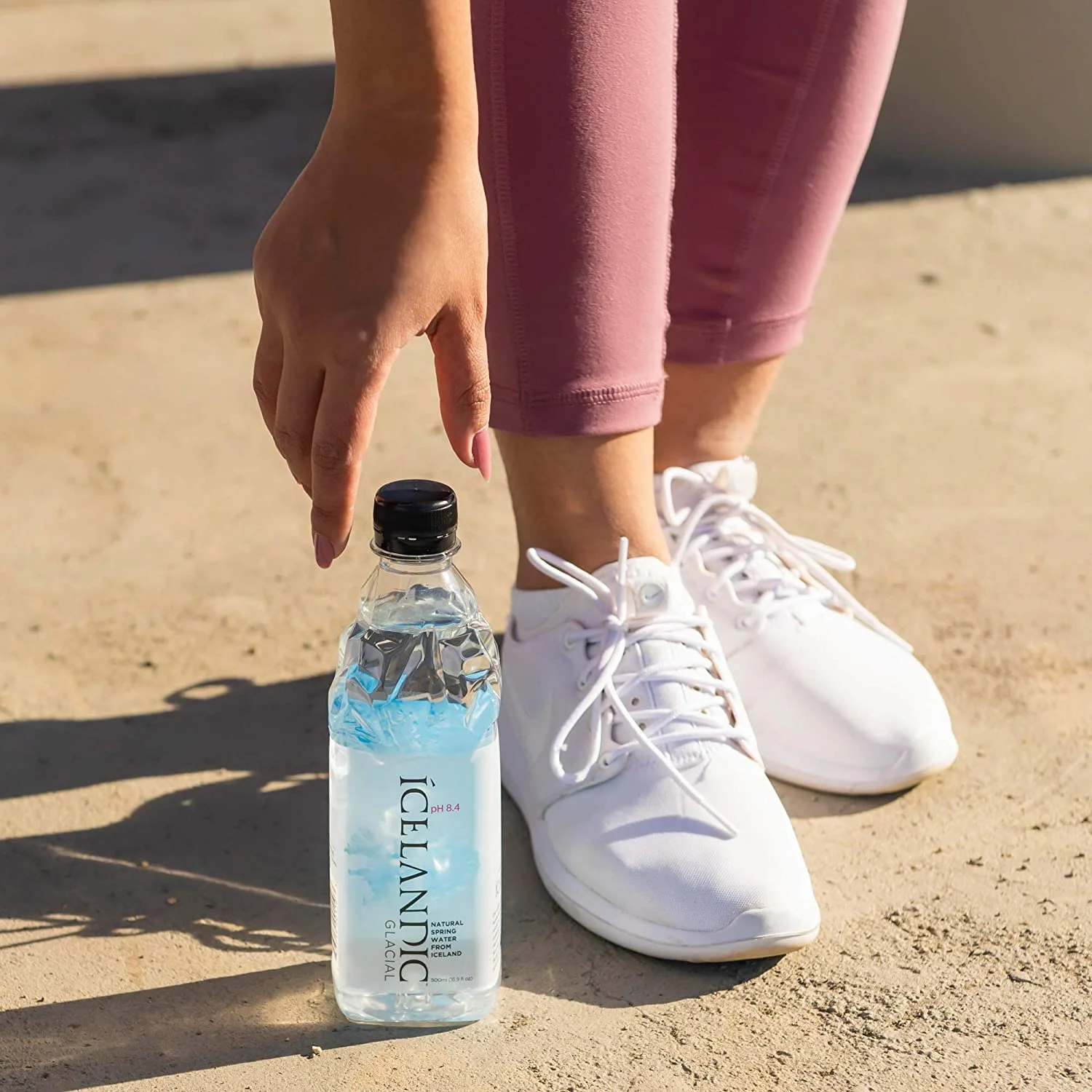 Icelandic Glacial Natural Spring Alkaline Water, 500 mL (24 Count)