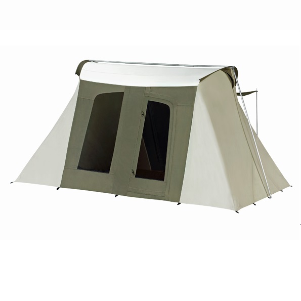 10 x 14 ft. Flex-Bow Deluxe Canvas Camping Tent