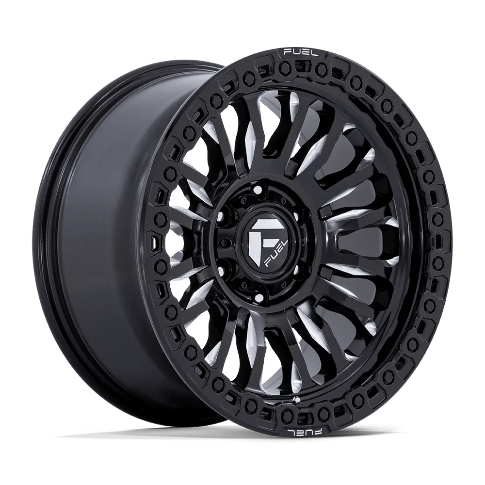 Fuel FC857BE Rincon Gloss Black Milled 20x10 5x5 -18mm (FC857BE20105018N)