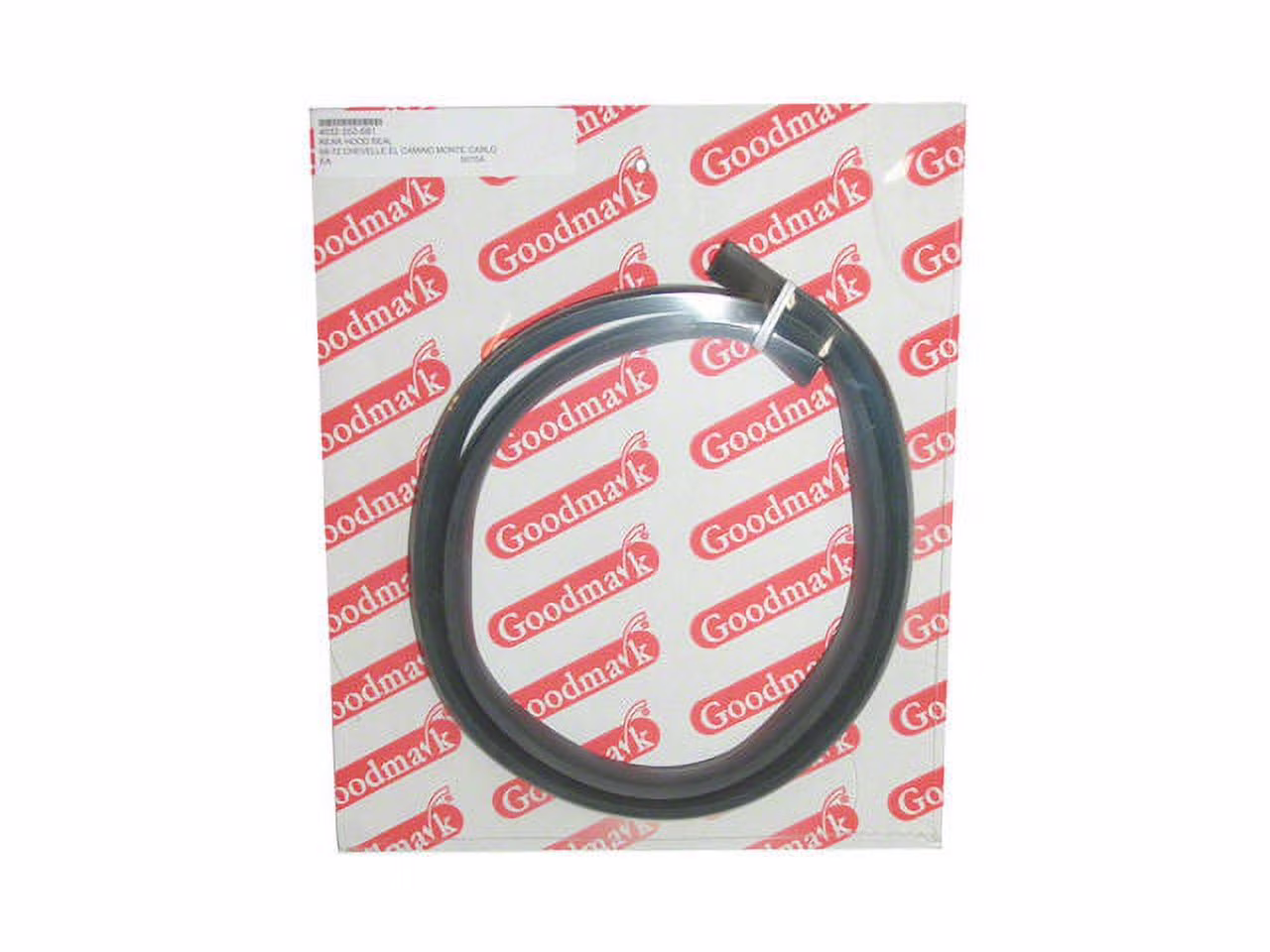 Rear Hood Seal - Compatible with 1970 - 1972 Chevy Monte Carlo 1971
