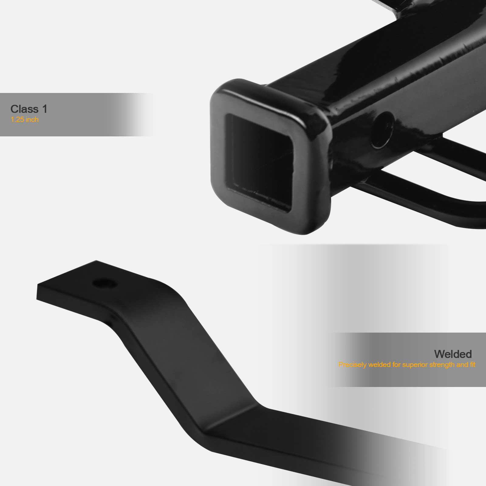 Stehlen 733469487814 Class 1 Trailer Tow Hitch Receiver 1.25