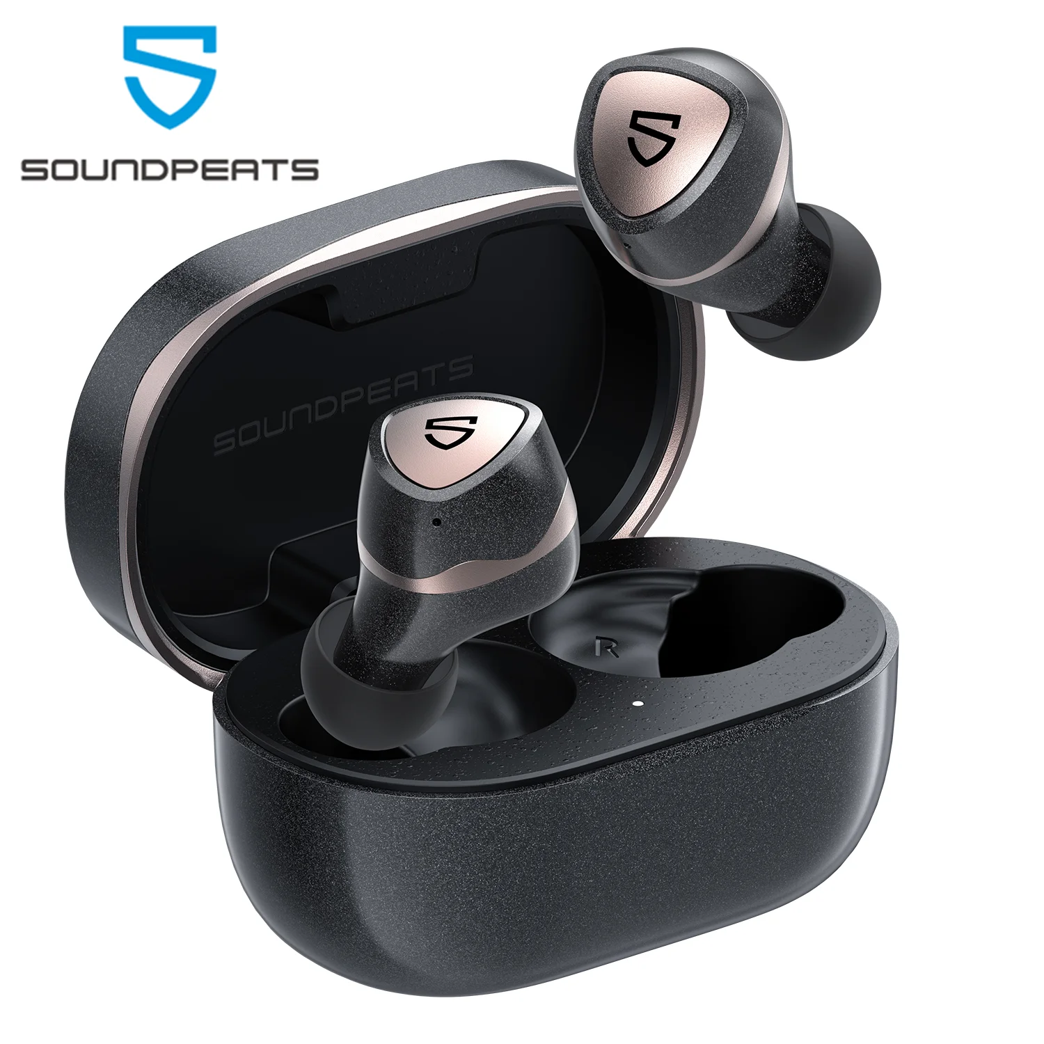 SOUNDPEATS Sonic Pro Wireless Bluetooth Earbuds QCC3040 Aptx-Adaptive Wireless Charging Game Mode