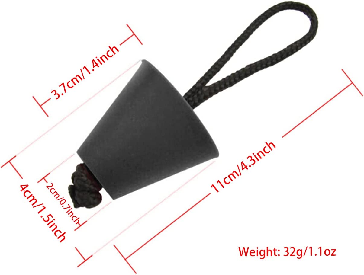 Kayak Scupper Plug Silicone Drain Plugs Holes Stopper Bung for Most Fishing Boats Kayak，Sundolphin Kayaks Aruba 8 SS, Aruba 10, Bali 8, Sportsman 8, Sportsman 10, Sun Slider，2 Pcs