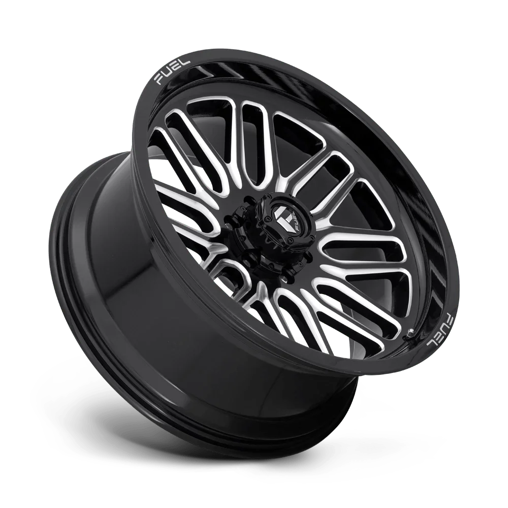 Fuel 1PC Aluminum Rim D662 IGNITE 20X10in Gloss Black Milled Finish, D66220008247