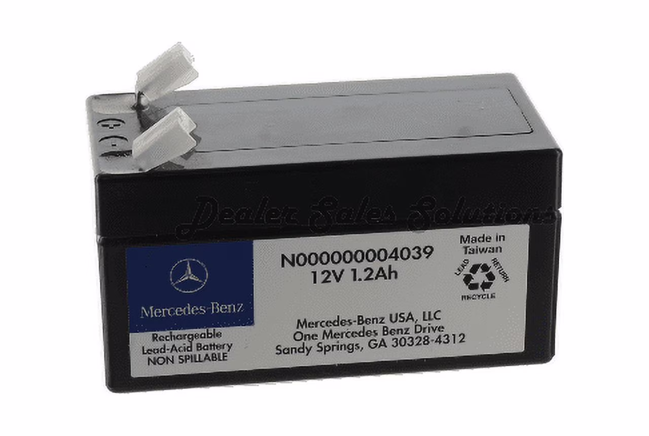 New Genuine Mercedes-Benz Auxiliary Battery (2007-2023) OE 000000004039