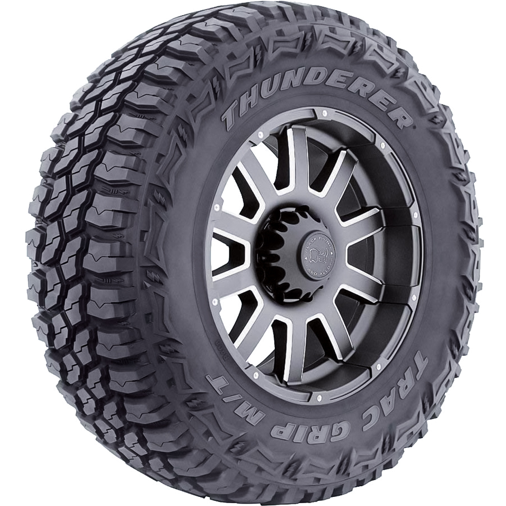 Thunderer Trac Grip M/T LT 37X12.50R20 Load F 12 Ply MT Mud Tire