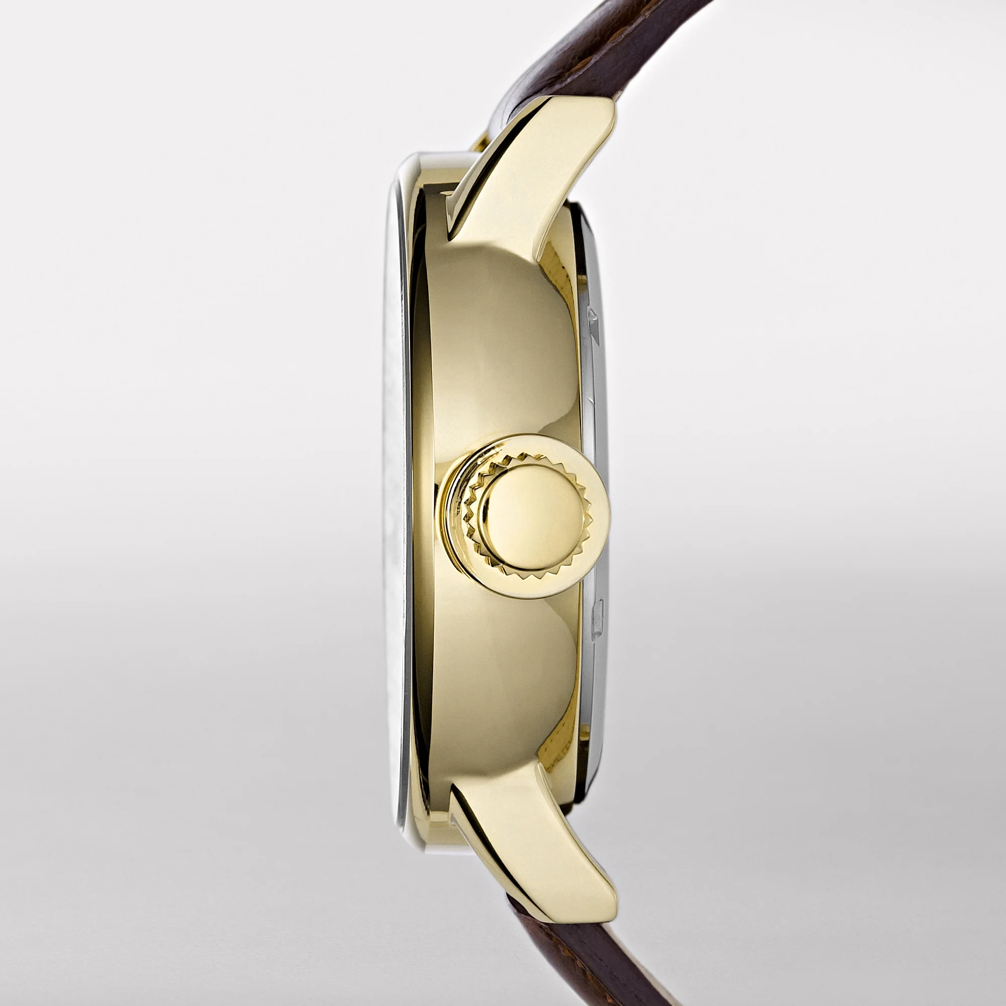 Relic By Fossil Men's Damon Automatic Stainless Steel Watch with Brown Leather Band