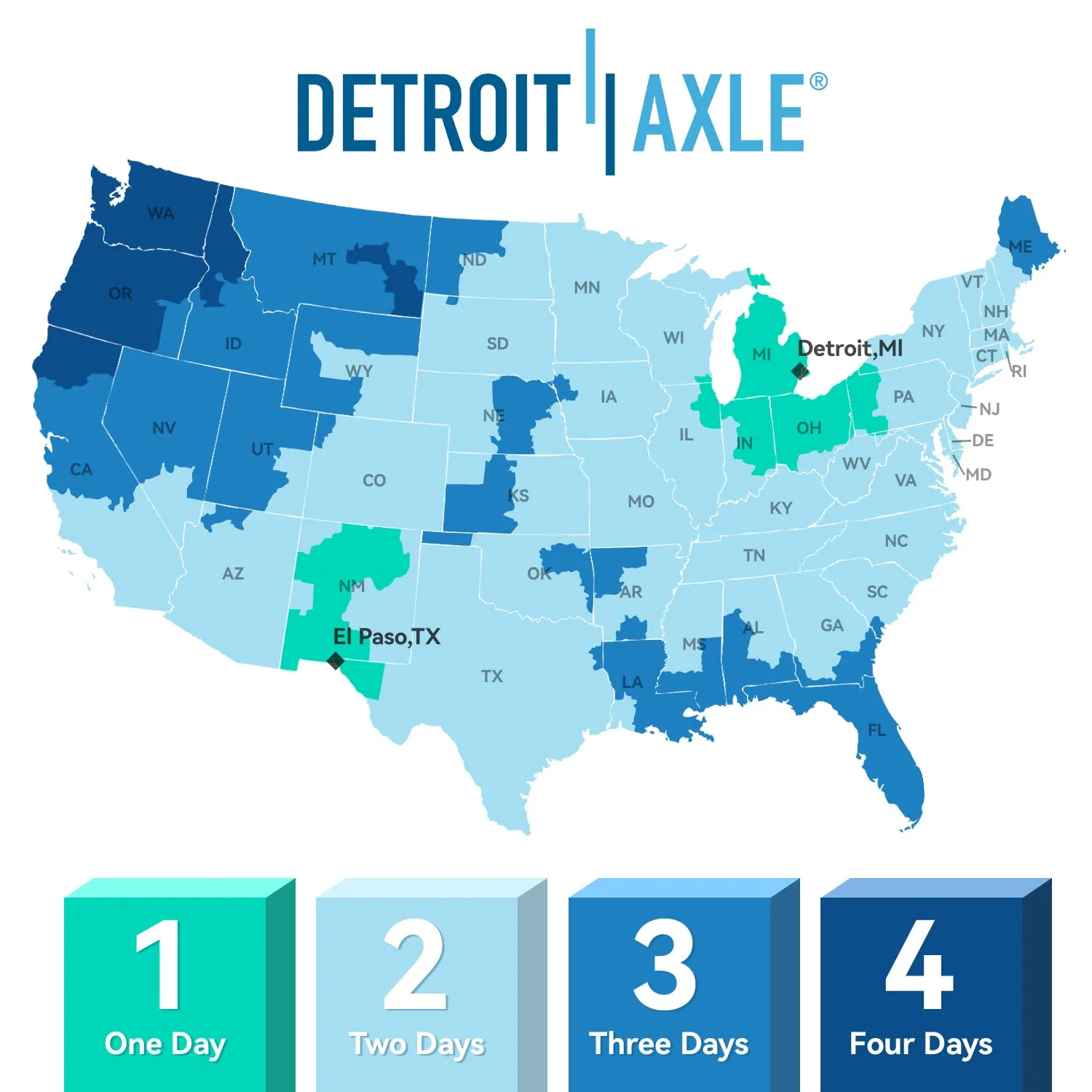 Detroit Axle - 2 Front Outer Tie Rods for 2013-2018 Hyundai Santa Fe, 2014-2015 Kia Sorento, Outer Tie Rods Assembly Replacement