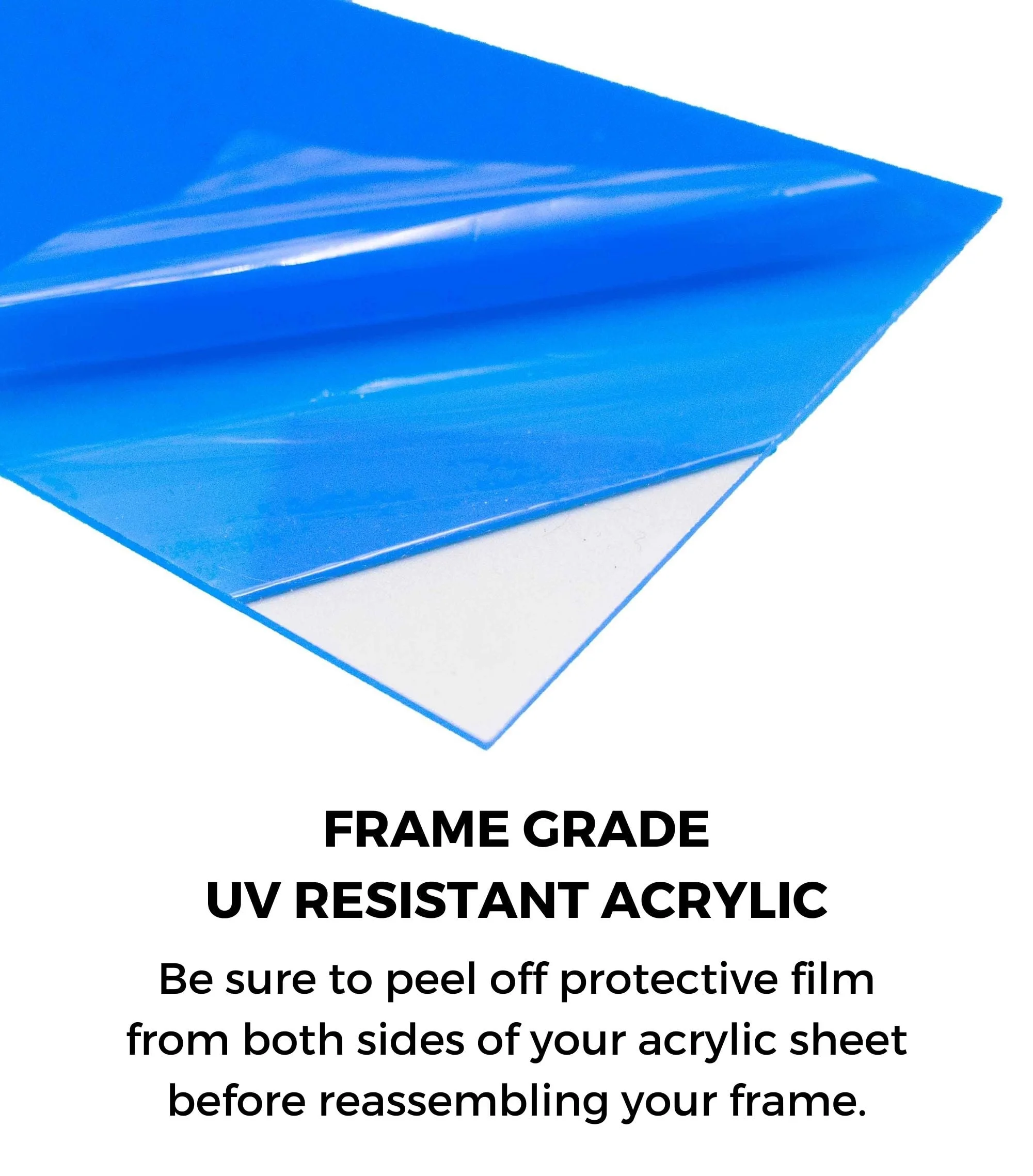 15x10 Frame White Wash Picture Frame - Complete Modern Photo Frame Includes UV Acrylic Shatter