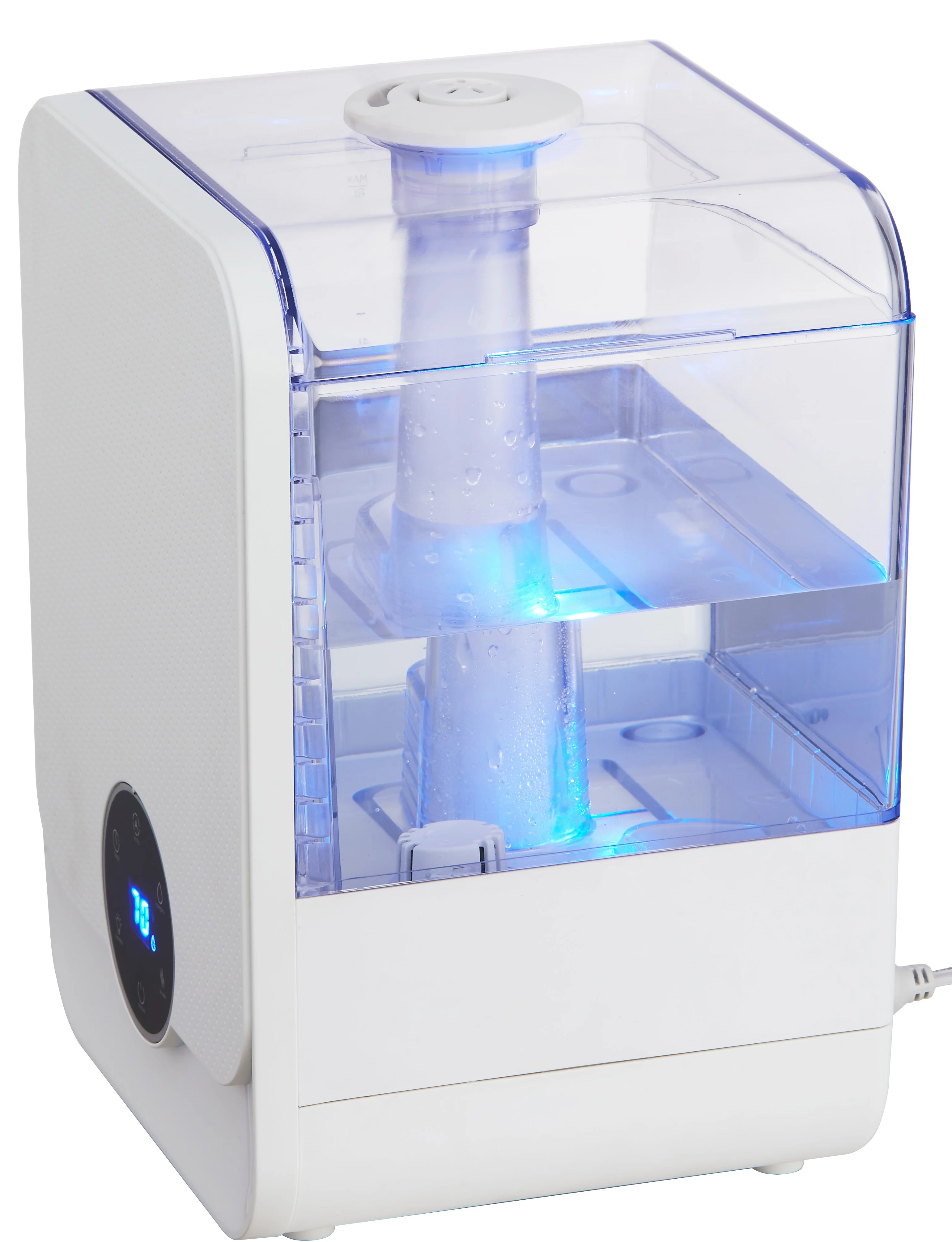 Better Homes & Gardens 1.6 Gal Ultrasonic Warm/Cool Mist Humidifier with Remote, White