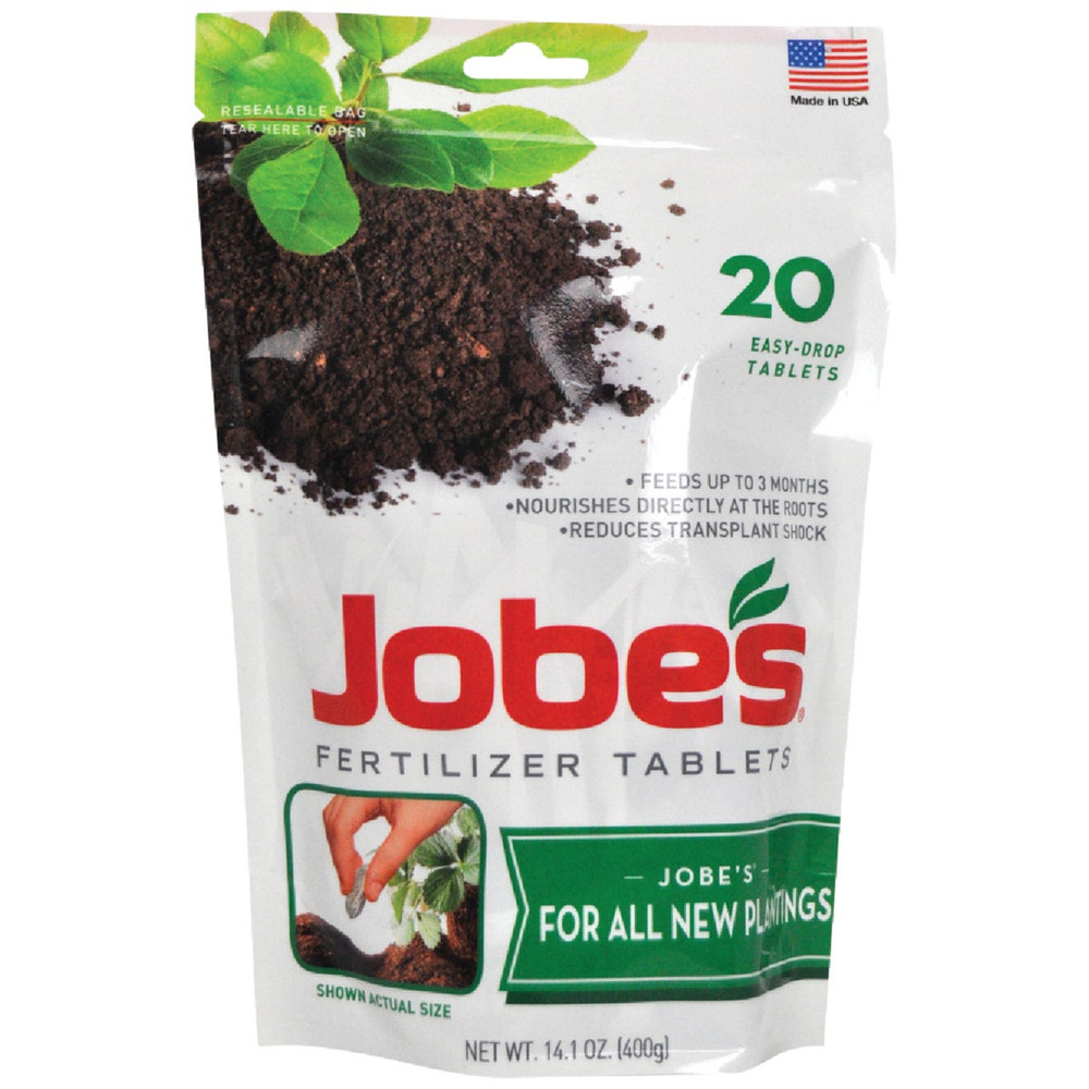 Jobe's 16-8-4 Plant Food Tablets (20-Count) 07820 Pack of 8 07820 731497 Bundle 8